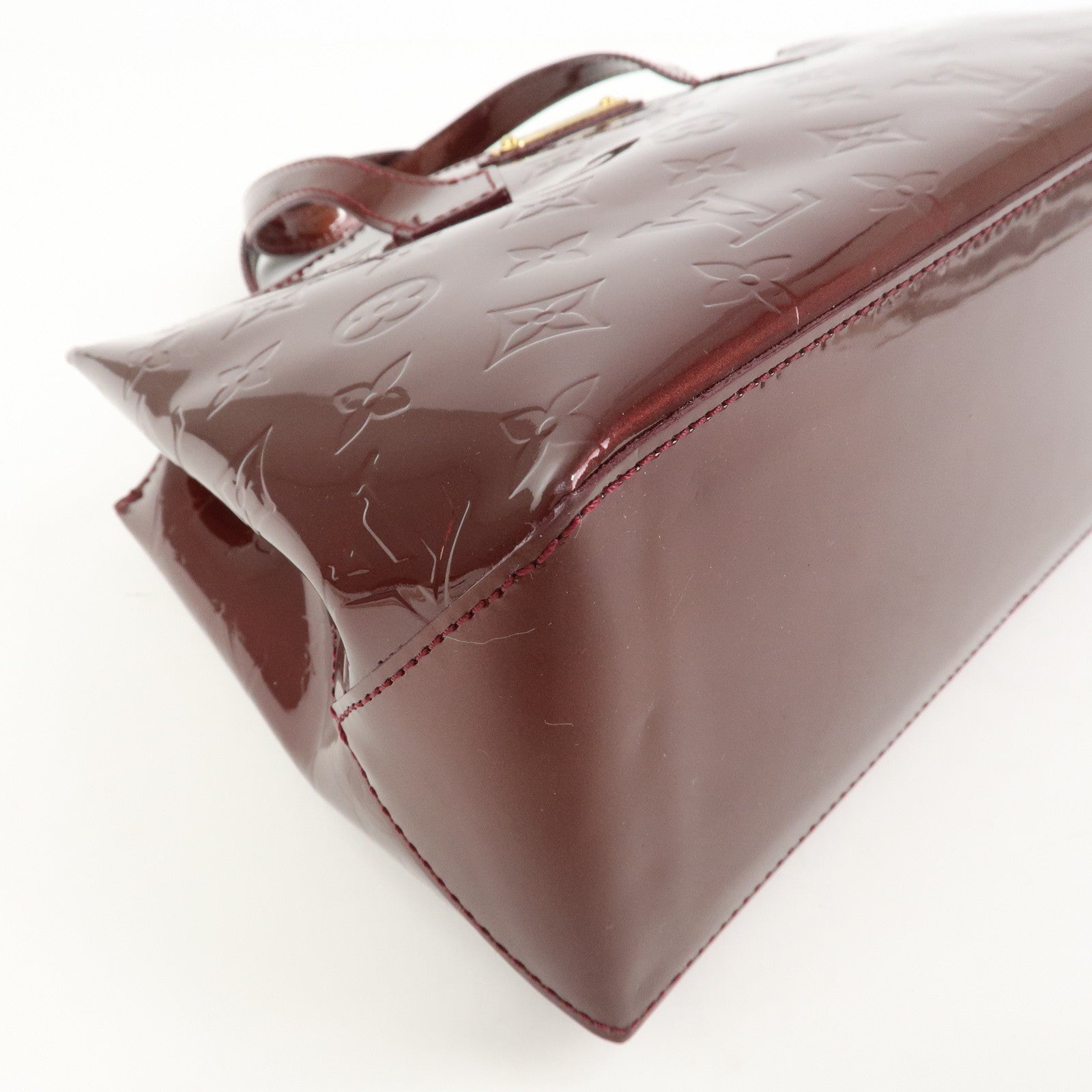 Louis Vuitton Monogram Vernis Wilshire PM Rouge Faurviste M91644