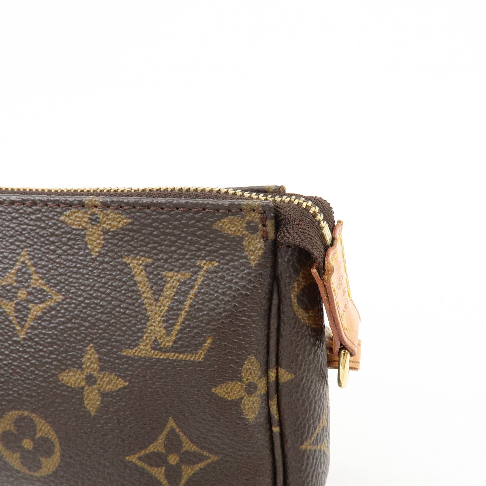 Louis Vuitton Monogram Pochette Accessoires Pouch Hand Bag M51980