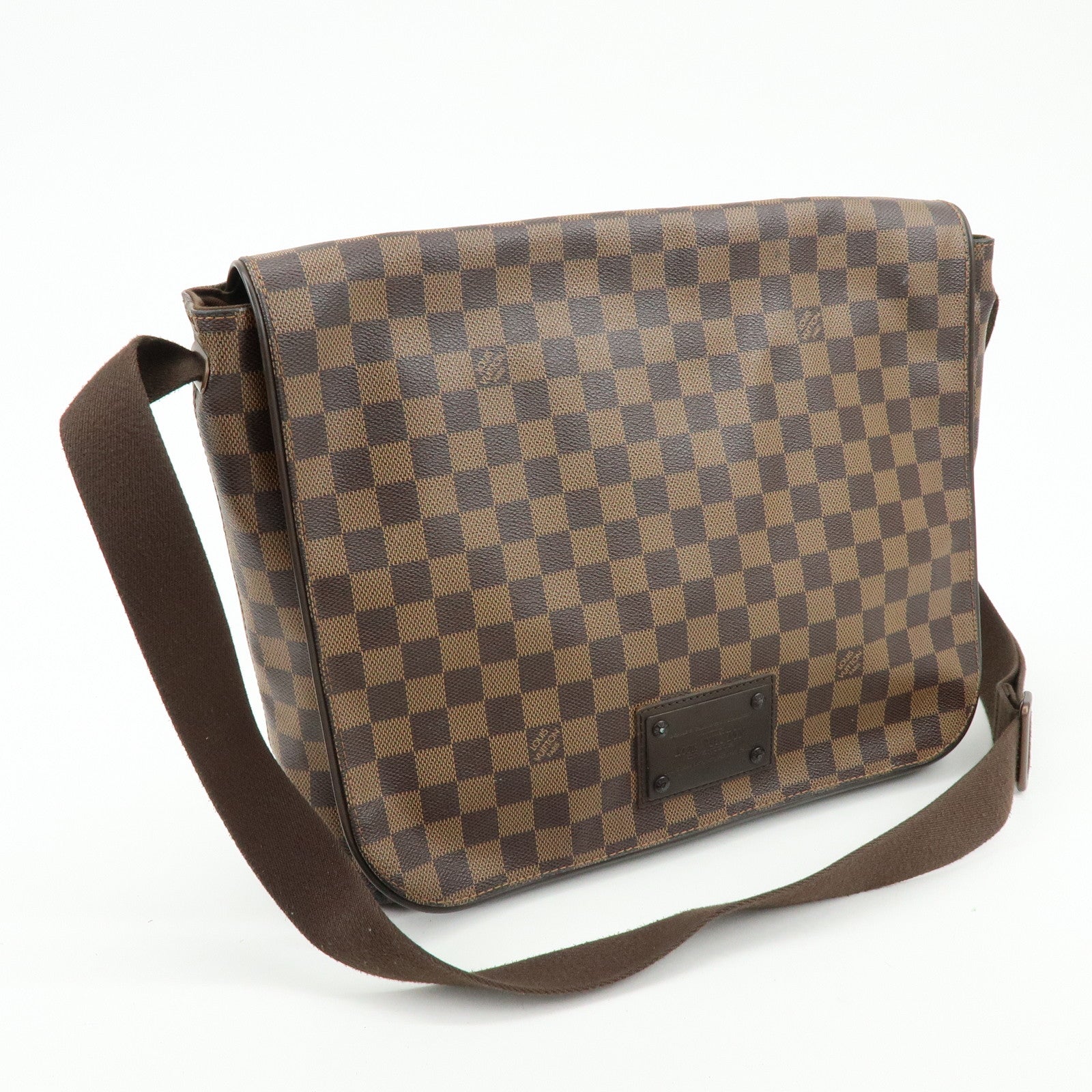 Louis Vuitton Damier Ebene Brooklyn Messenger Bag N51211