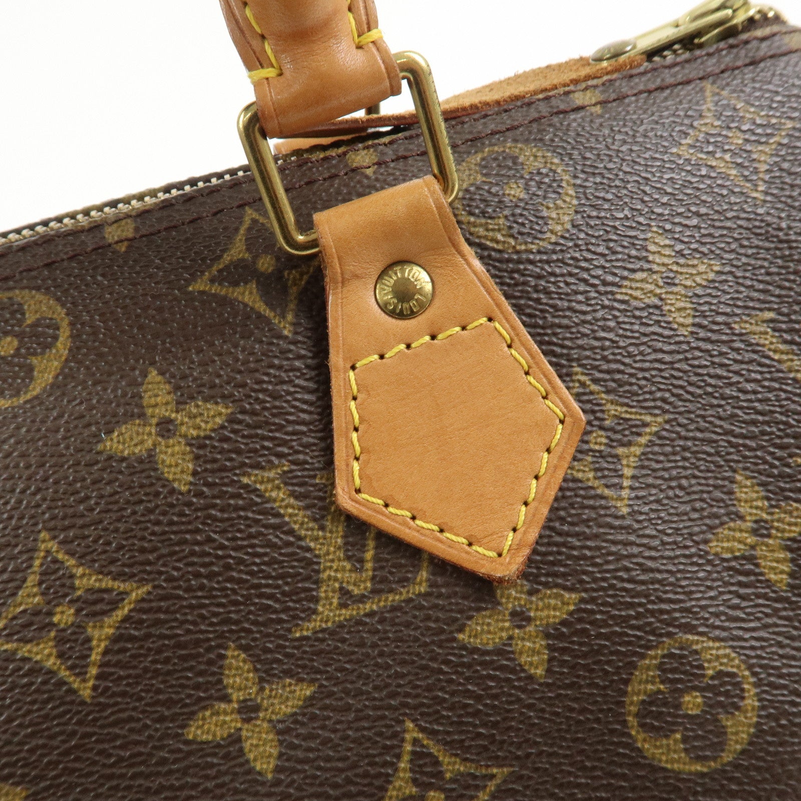 Louis Vuitton Monogram Speedy 30 Boston Bag Hand Bag Brown M41526