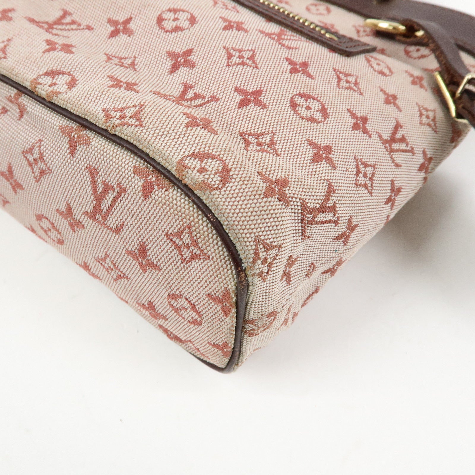 Louis Vuitton Monogram Mini Lucille PM Hand Bag Cerise M92678