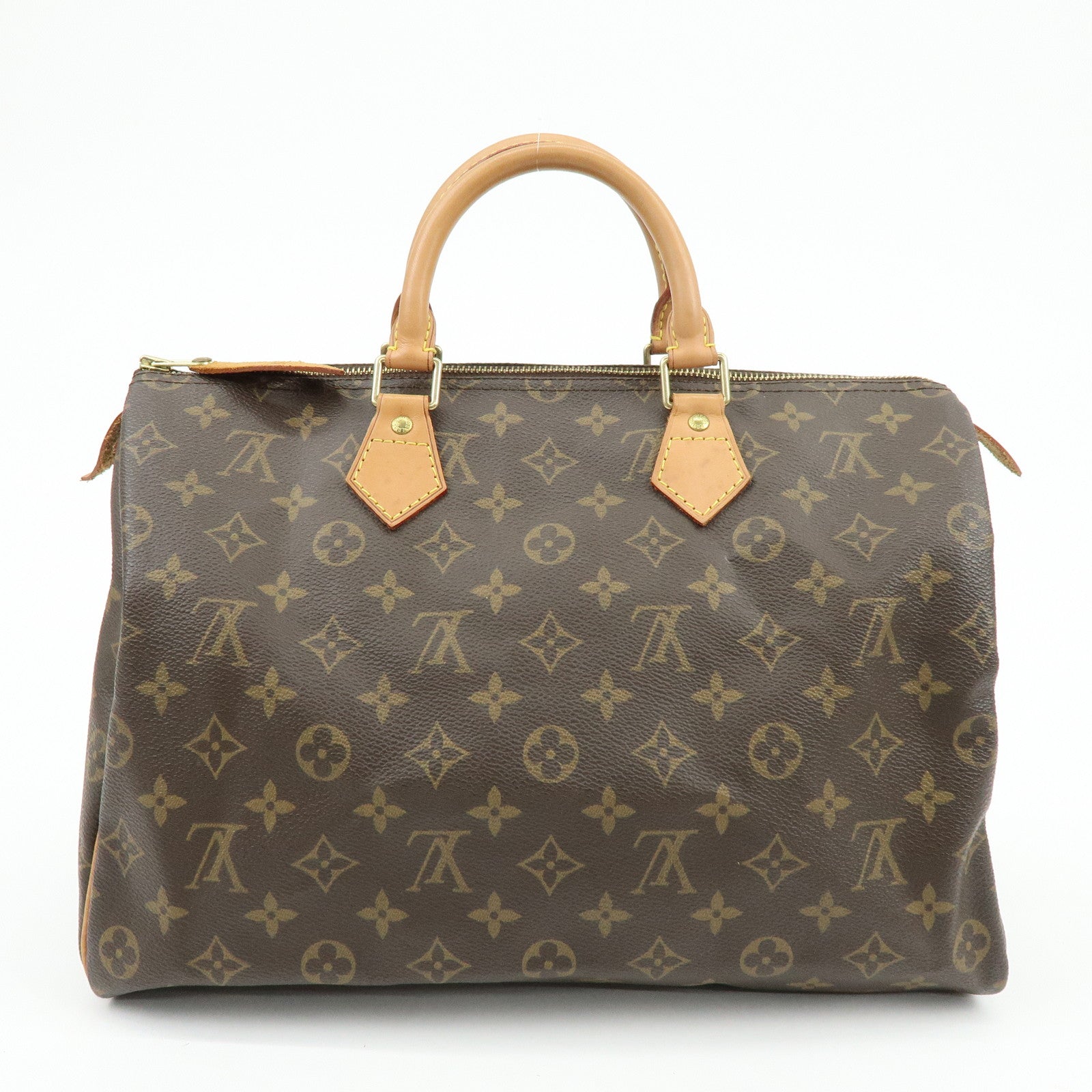 Louis Vuitton Monogram Speedy 35 Boston Bag Hand Bag M41524