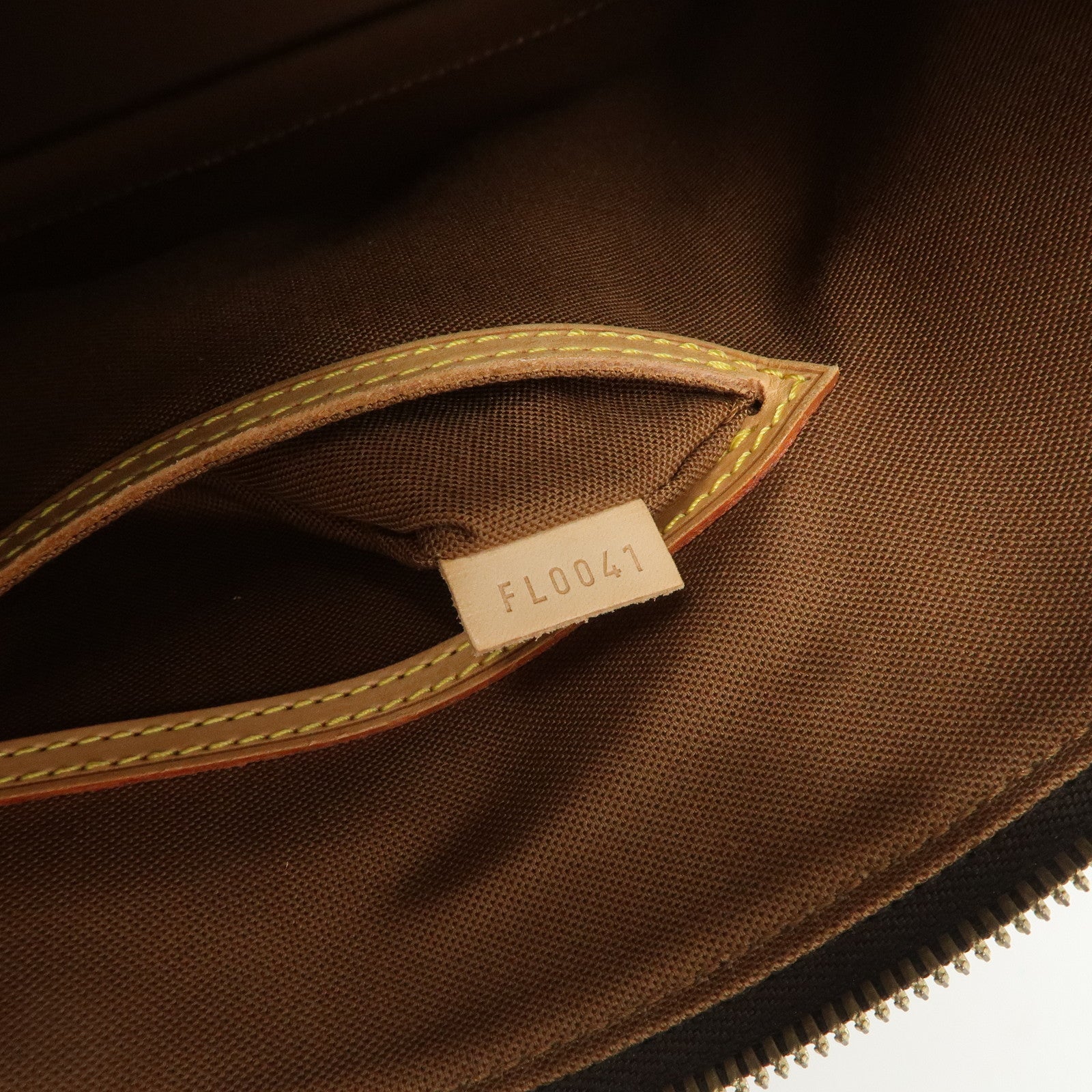 Louis Vuitton Monogram Alma Hand Bag Brown M51130