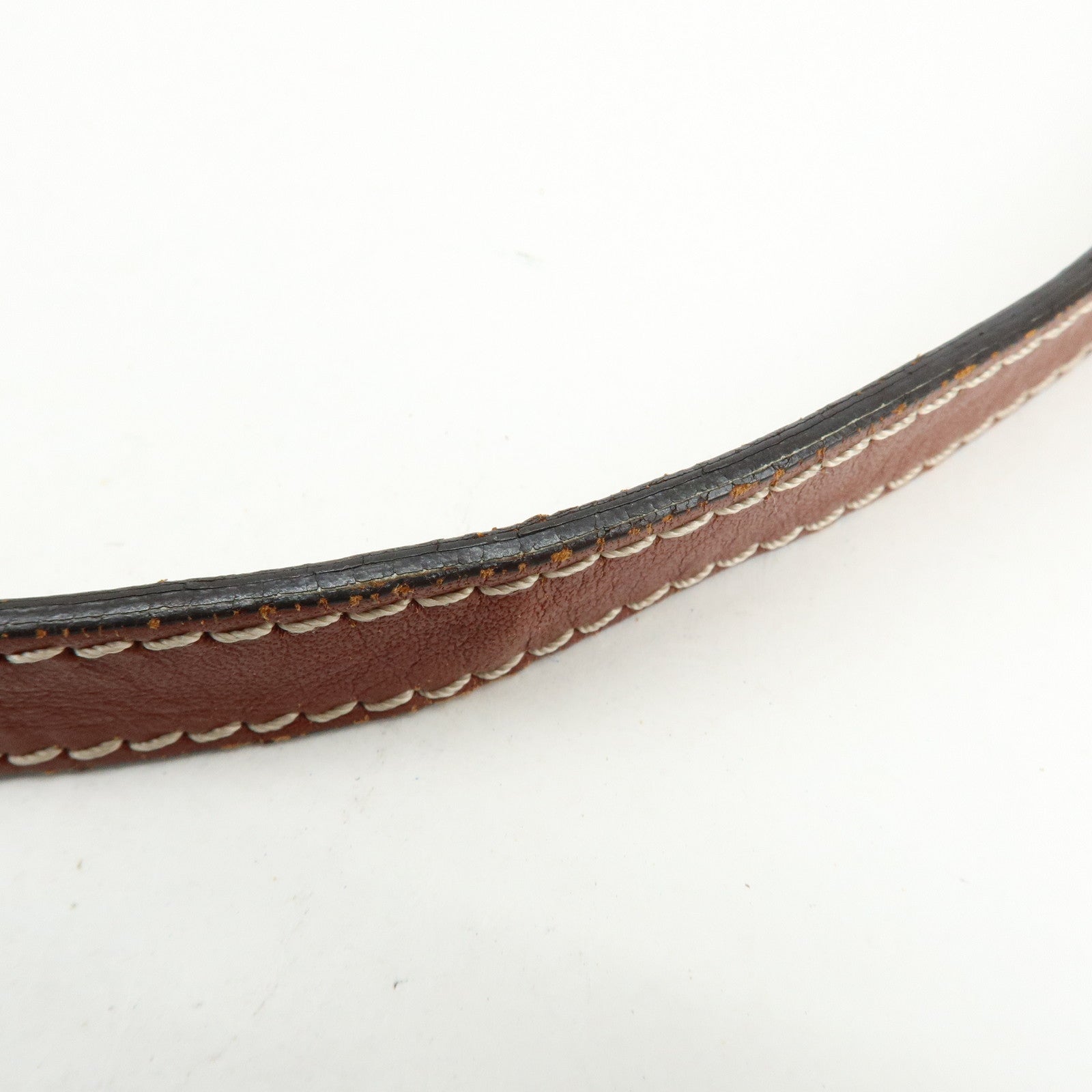 Chloe Susan Cotton Leather 2Way Bag Shoulder Bag Beige Brown