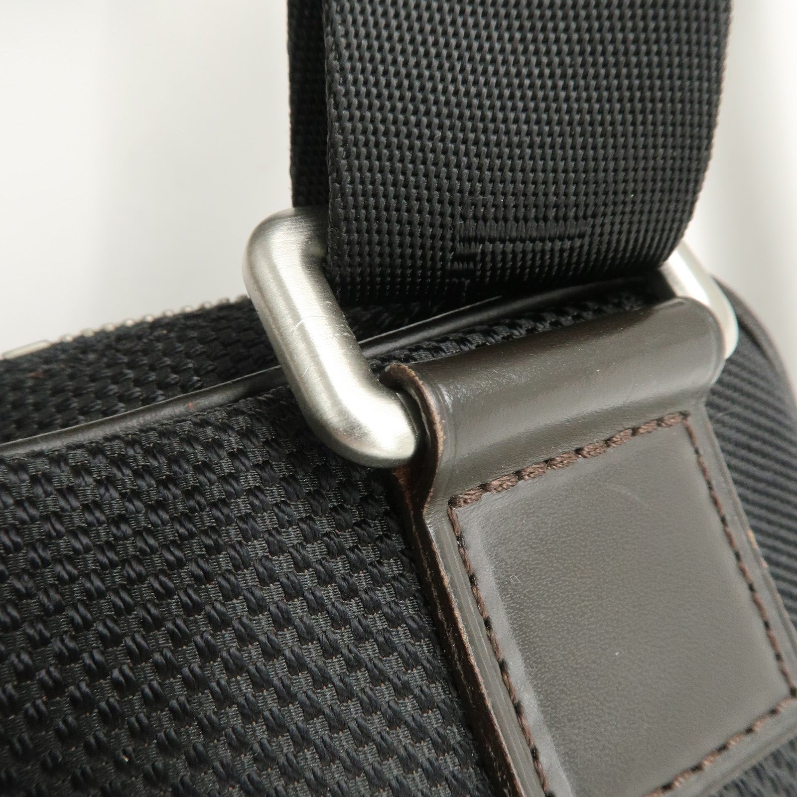 Louis Vuitton Damier Geant Acrobat Waist Bag Black M93620 Used