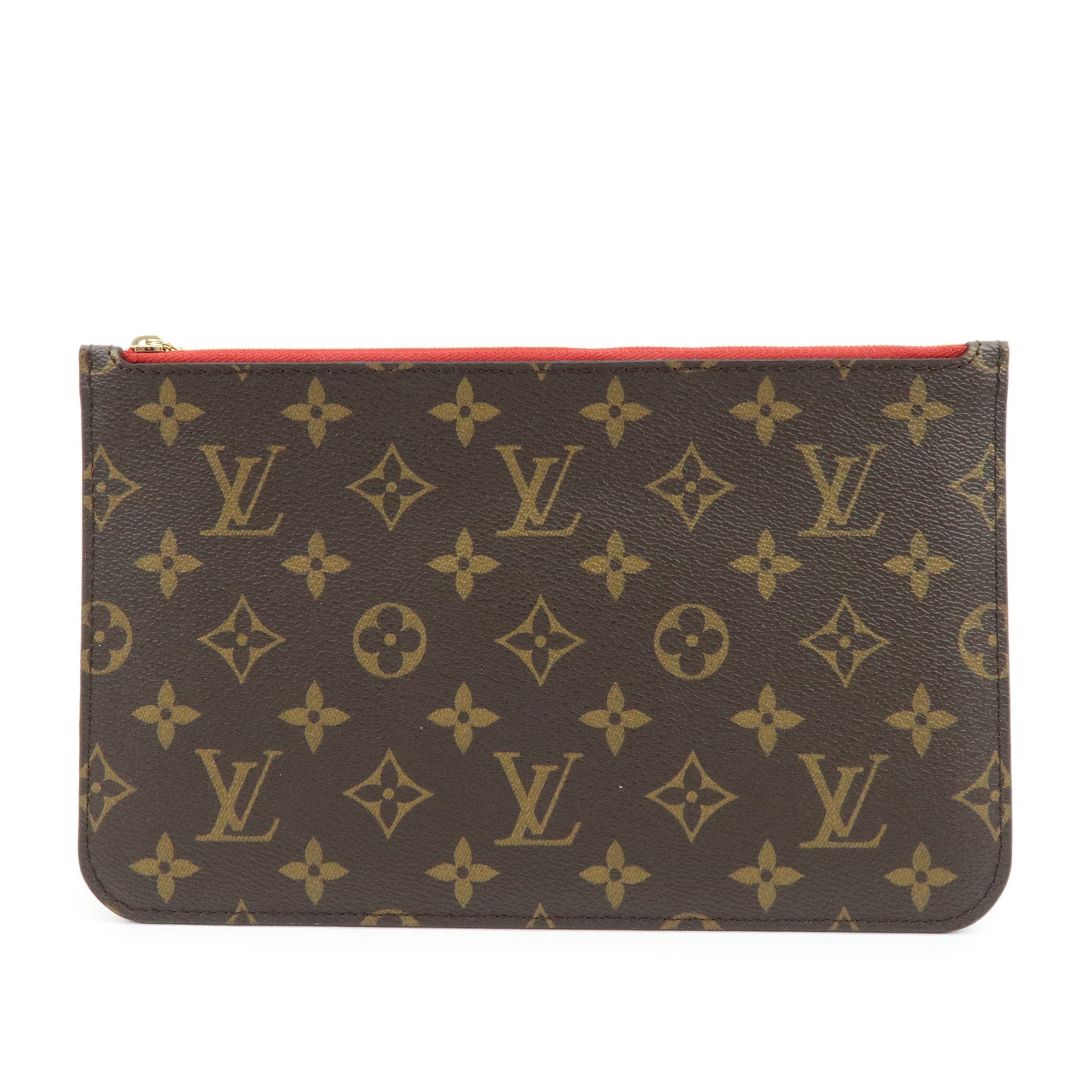 Louis Vuitton Monogram Canvas Leather Pouch for Neverfull MM M41177
