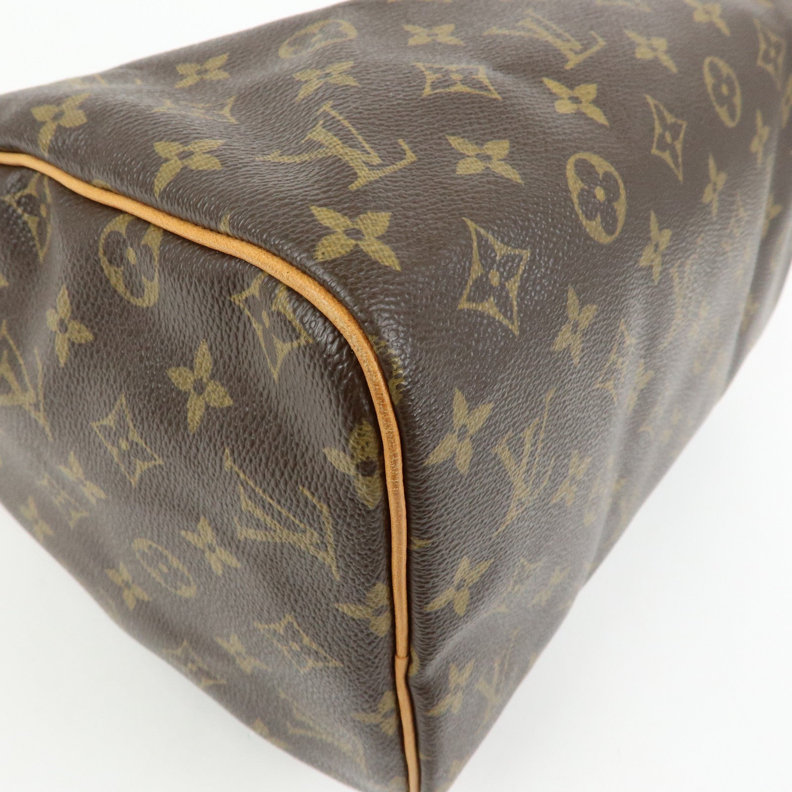 Louis Vuitton Monogram Speedy 30 Boston Bag Hand Bag Brown M41526