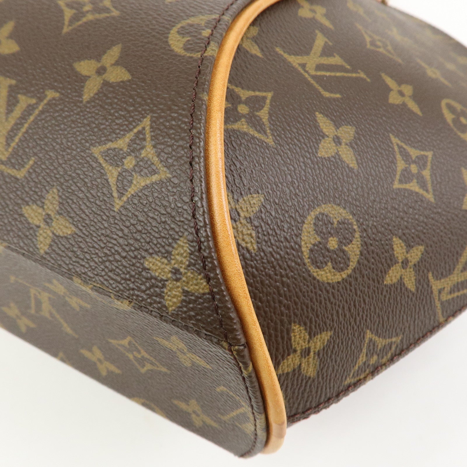 Louis Vuitton Monogram Ellipse MM Hand Bag Brown M51126