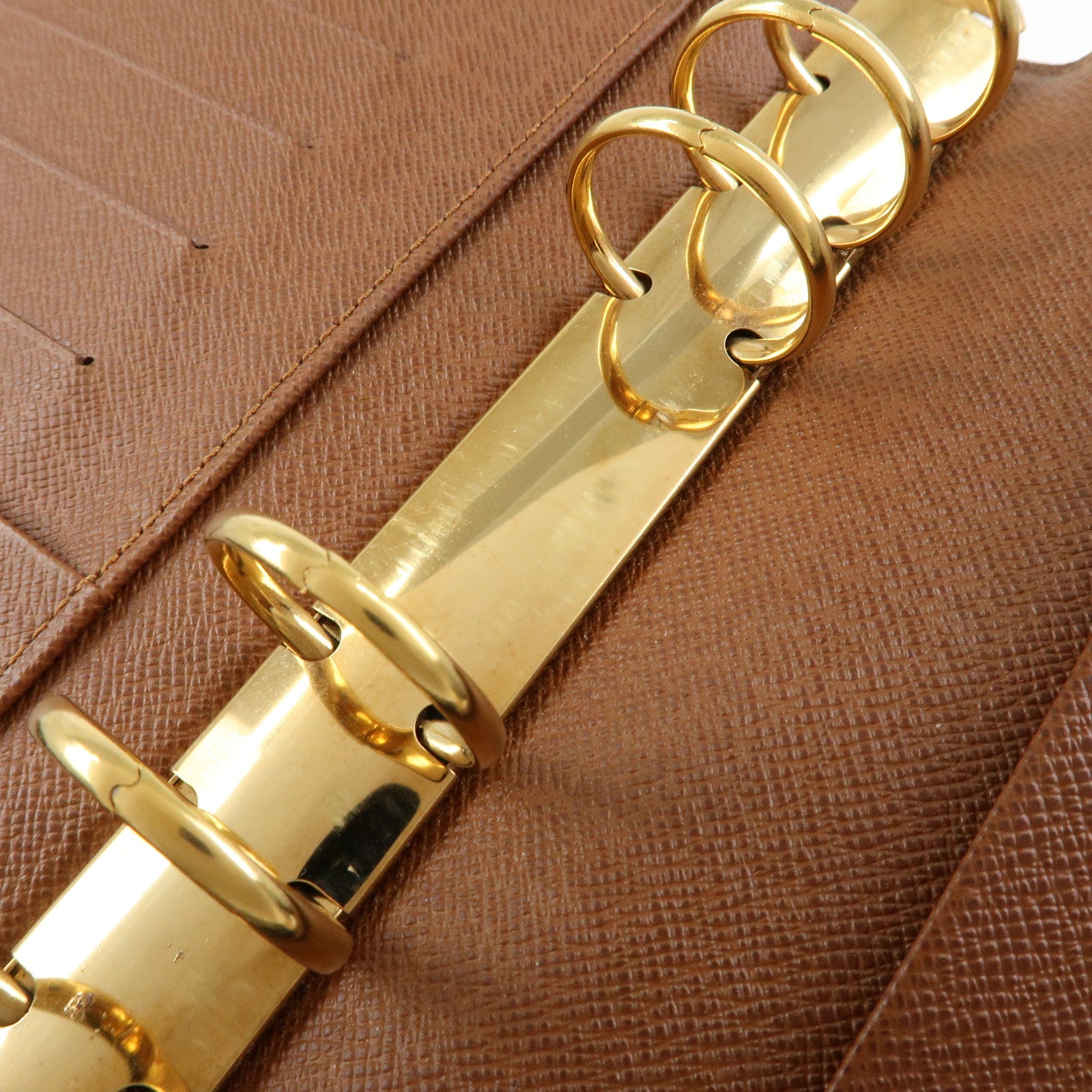 Louis Vuitton Monogram Agenda MM Planner Cover Brown R20105