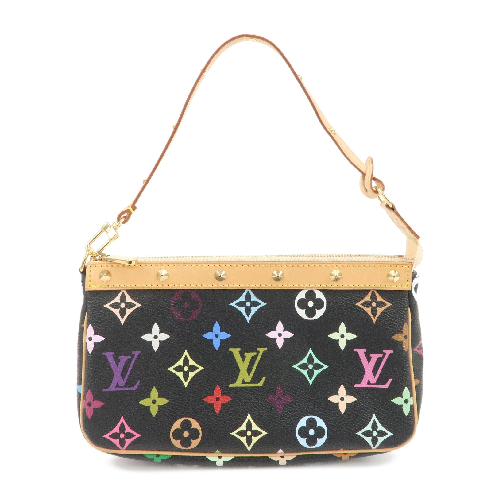 Louis Vuitton Monogram Multicolor Pochette Accessoires Noir M92648