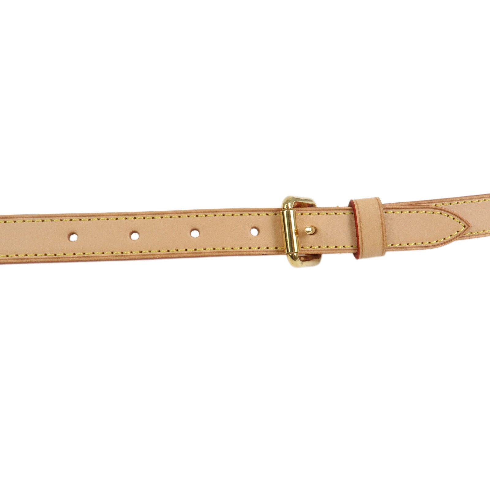 Louis Vuitton Nume Leather Shoulder Strap Adjustable Beige