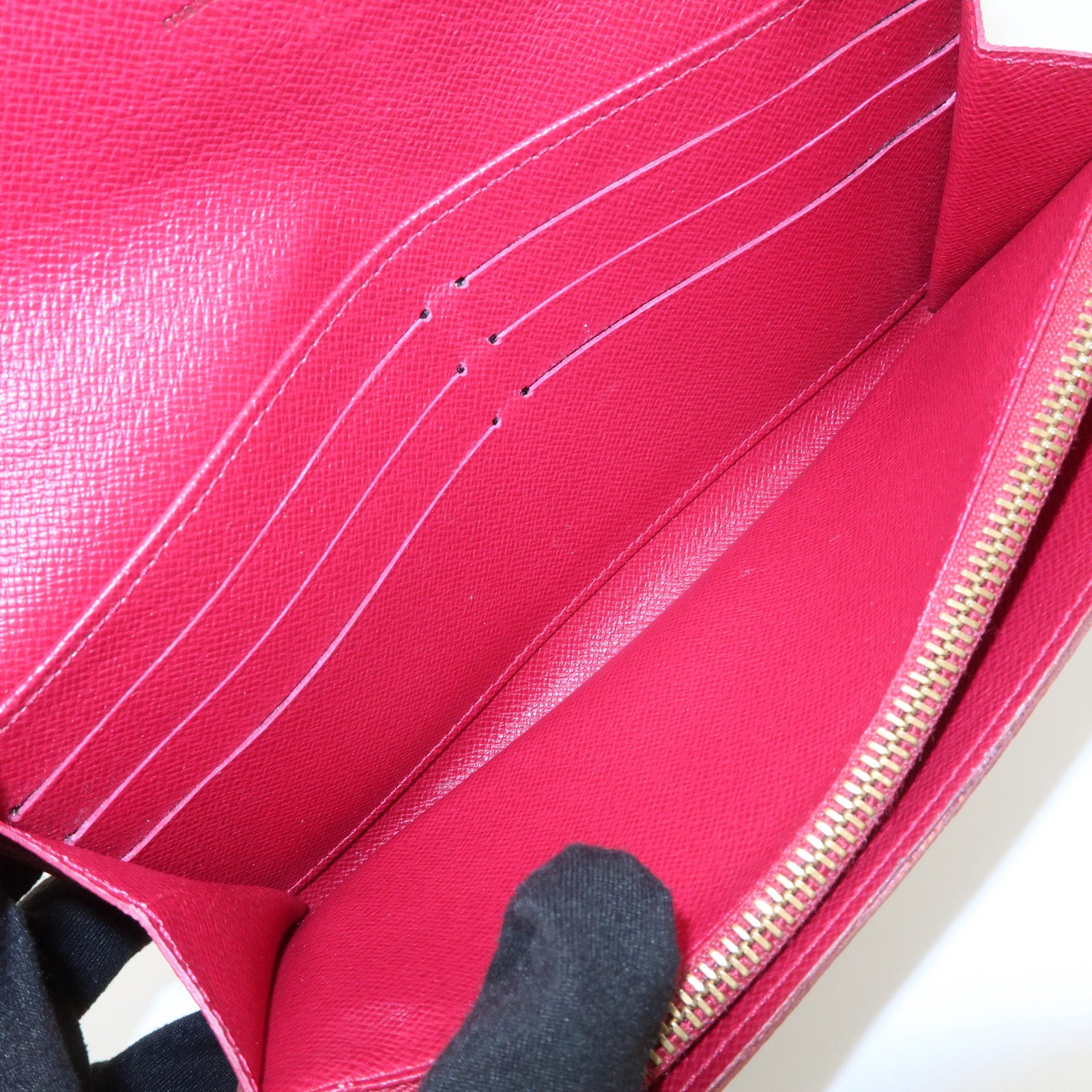 Louis Vuitton Monogram Portefeuille Sarah Long Wallet M93745