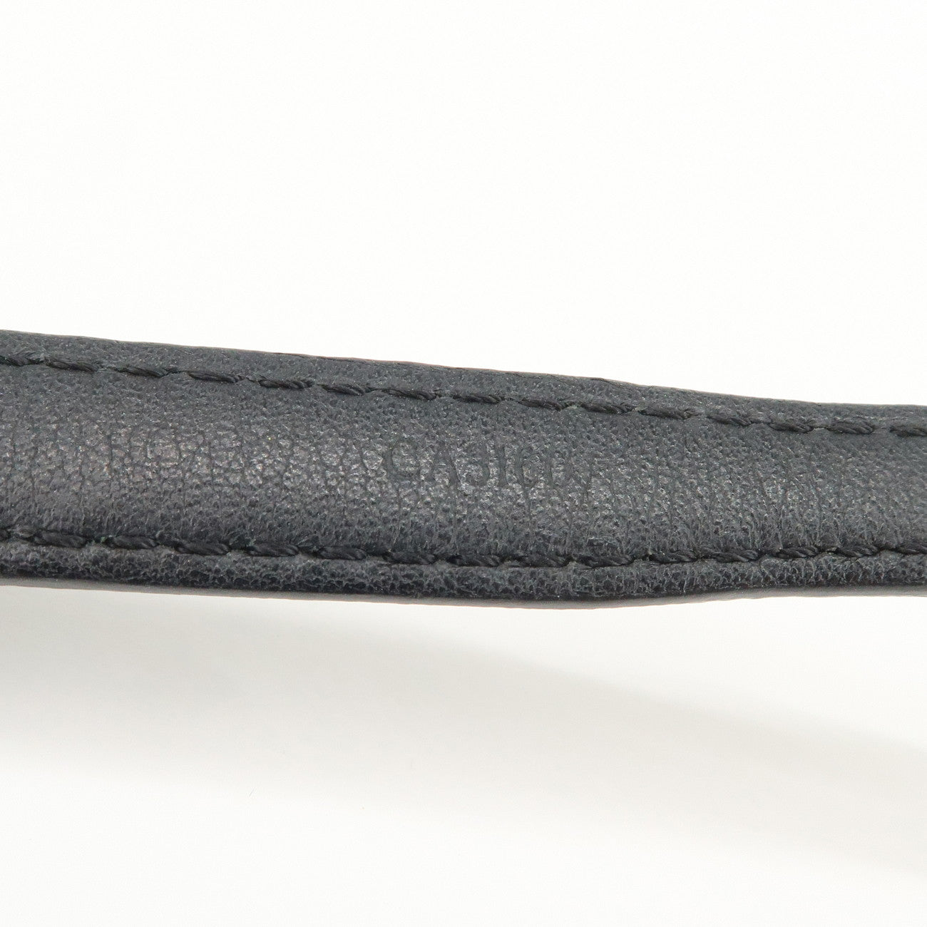 Louis Vuitton Damier Glaphite Bracelet Sign It Black Silver M6616E