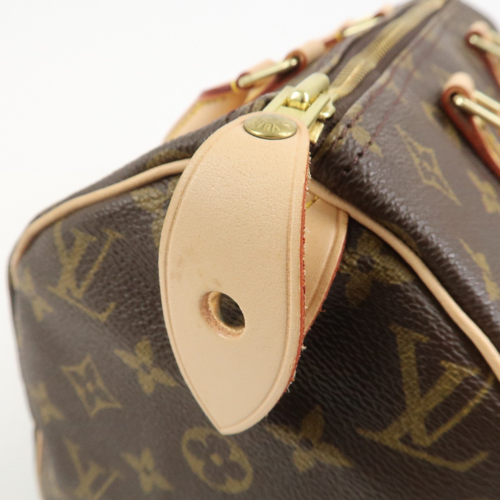 Louis Vuitton Monogram Speedy 30 Boston Bag Hand Bag Brown M41526