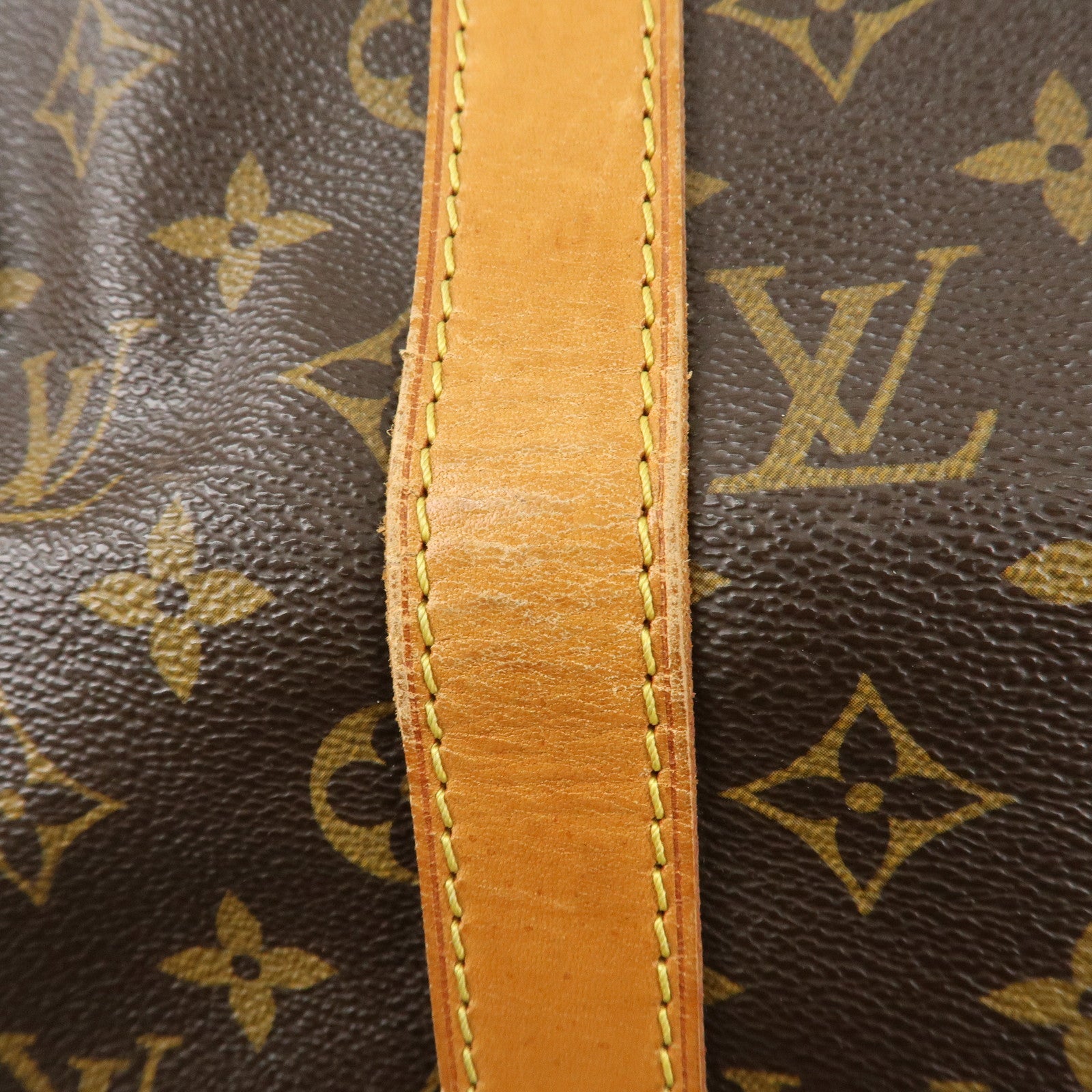 Louis Vuitton Monogram Keep All 50 Bag Boston Bag Brown M41426 Used