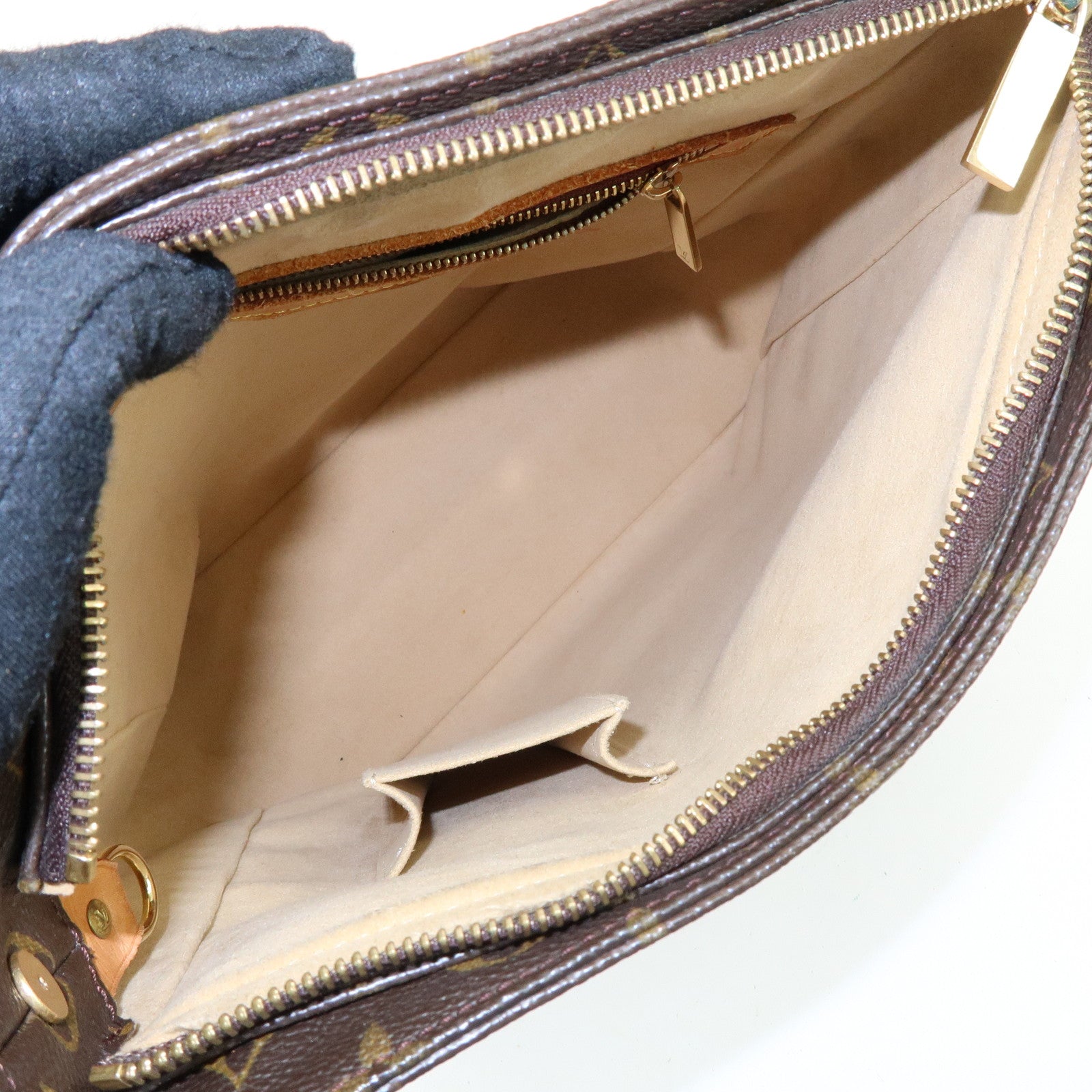 Louis Vuitton Monogram Looping GM Shoulder Bag Brown M51145