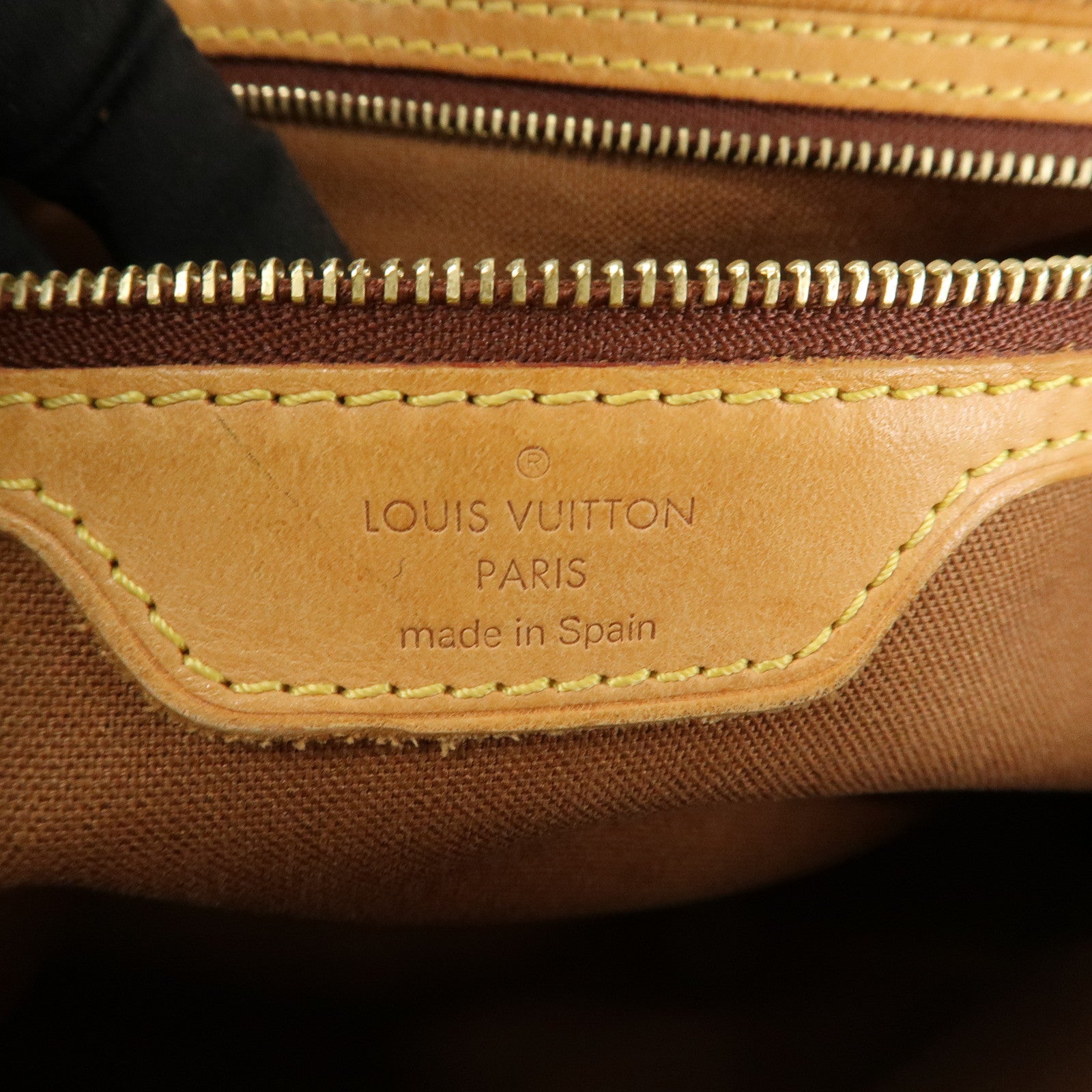 Louis Vuitton Monogram Abbesses Messenger Bag Brown M45257 Used