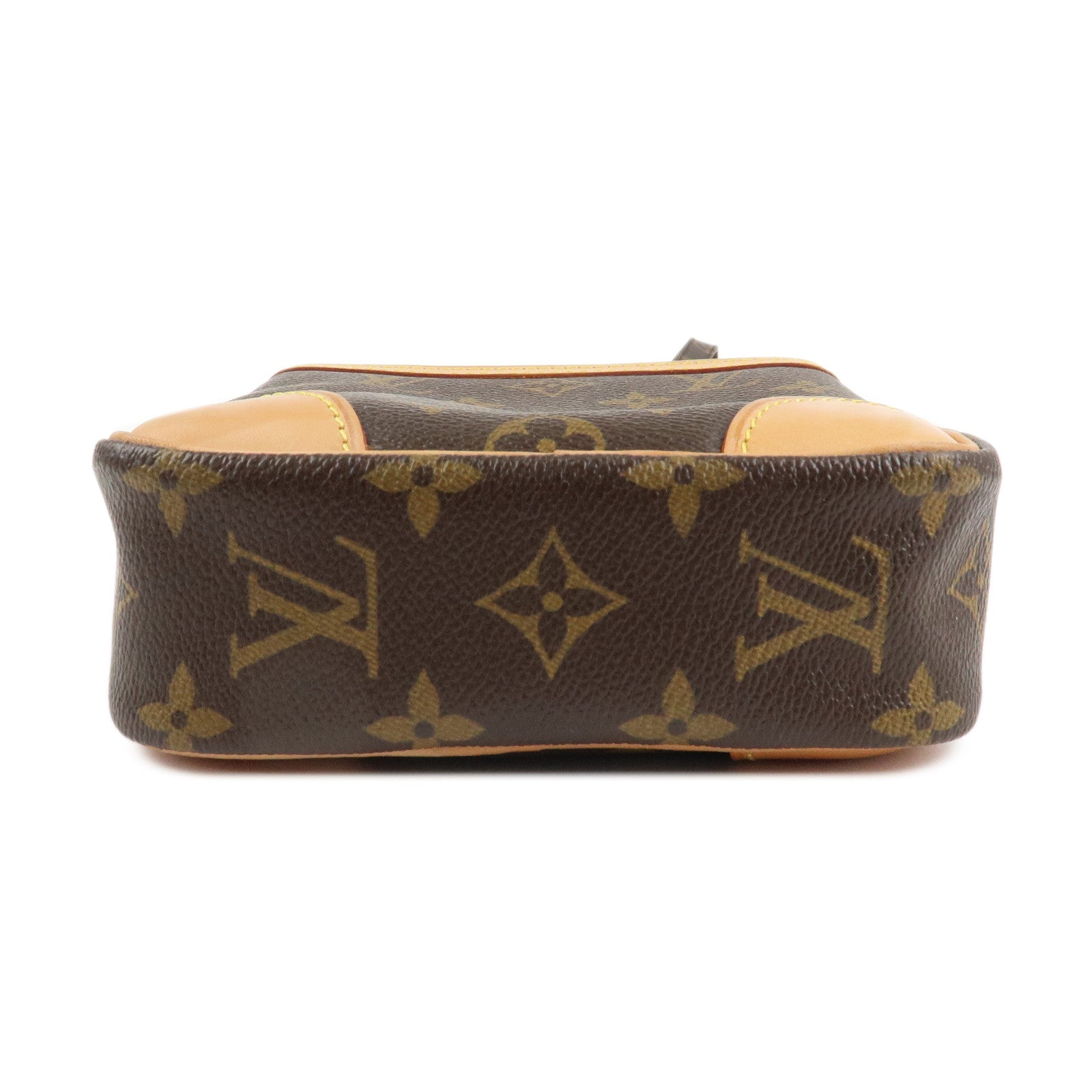 Louis Vuitton Monogram Danube Shoulder Bag Brown M45266 Used