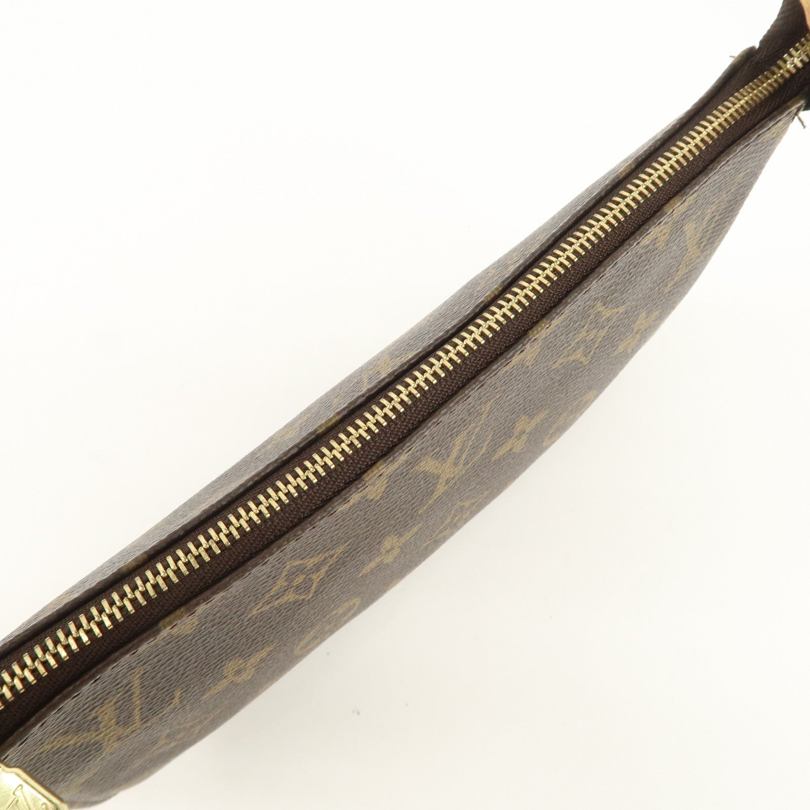 Louis Vuitton Monogram Pochette Accessoires Hand Bag Pouch M51980 Used