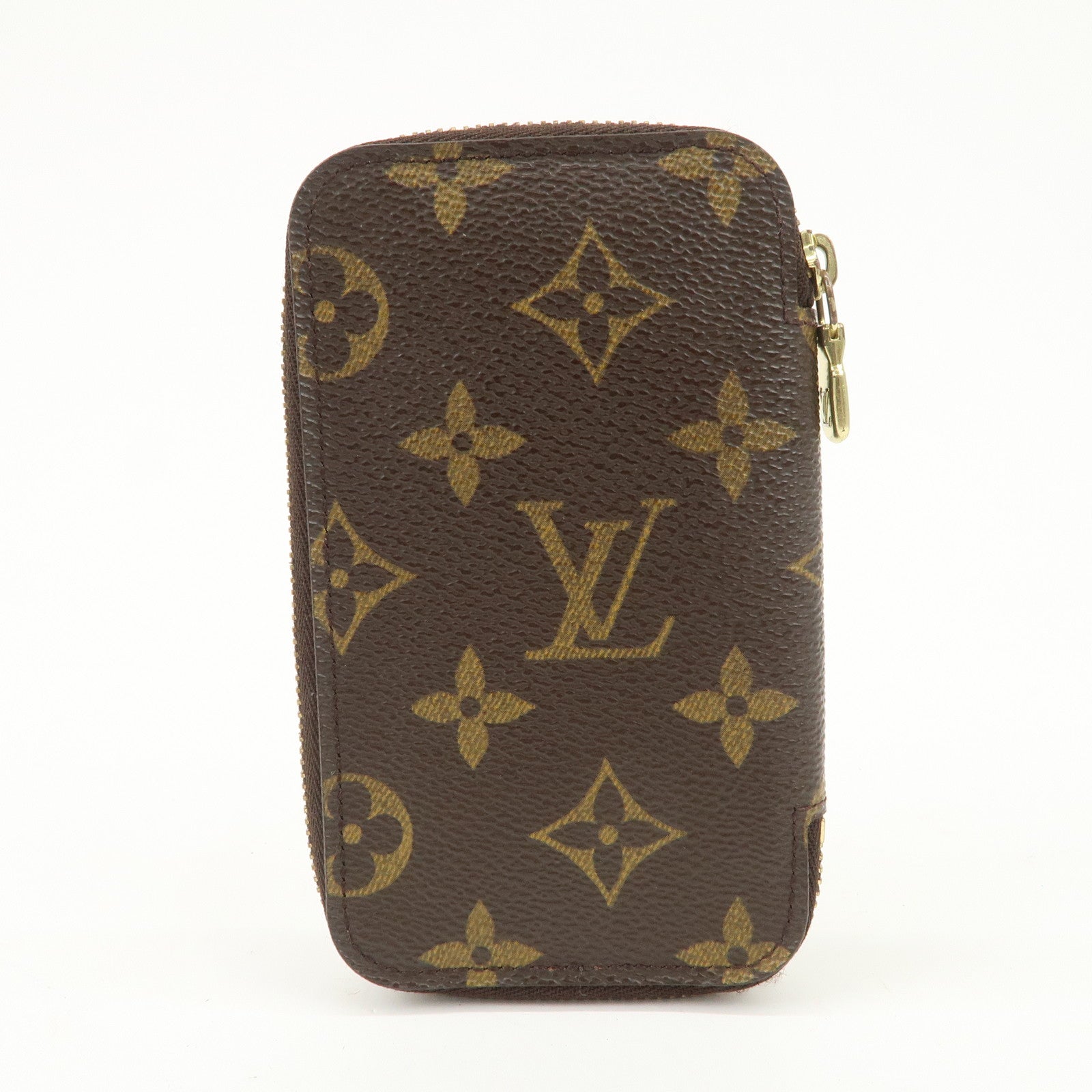 Louis Vuitton Monogram Pochette Cles 6 Key Case Key Holder M62610