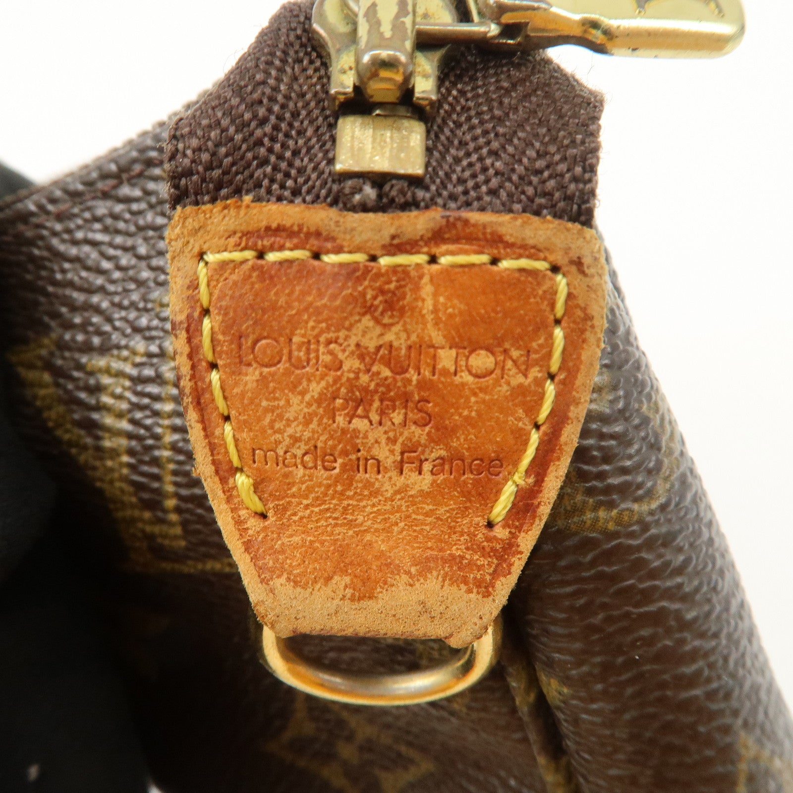 Louis Vuitton Monogram Pochette Accessoires Hand Bag Brown M51980