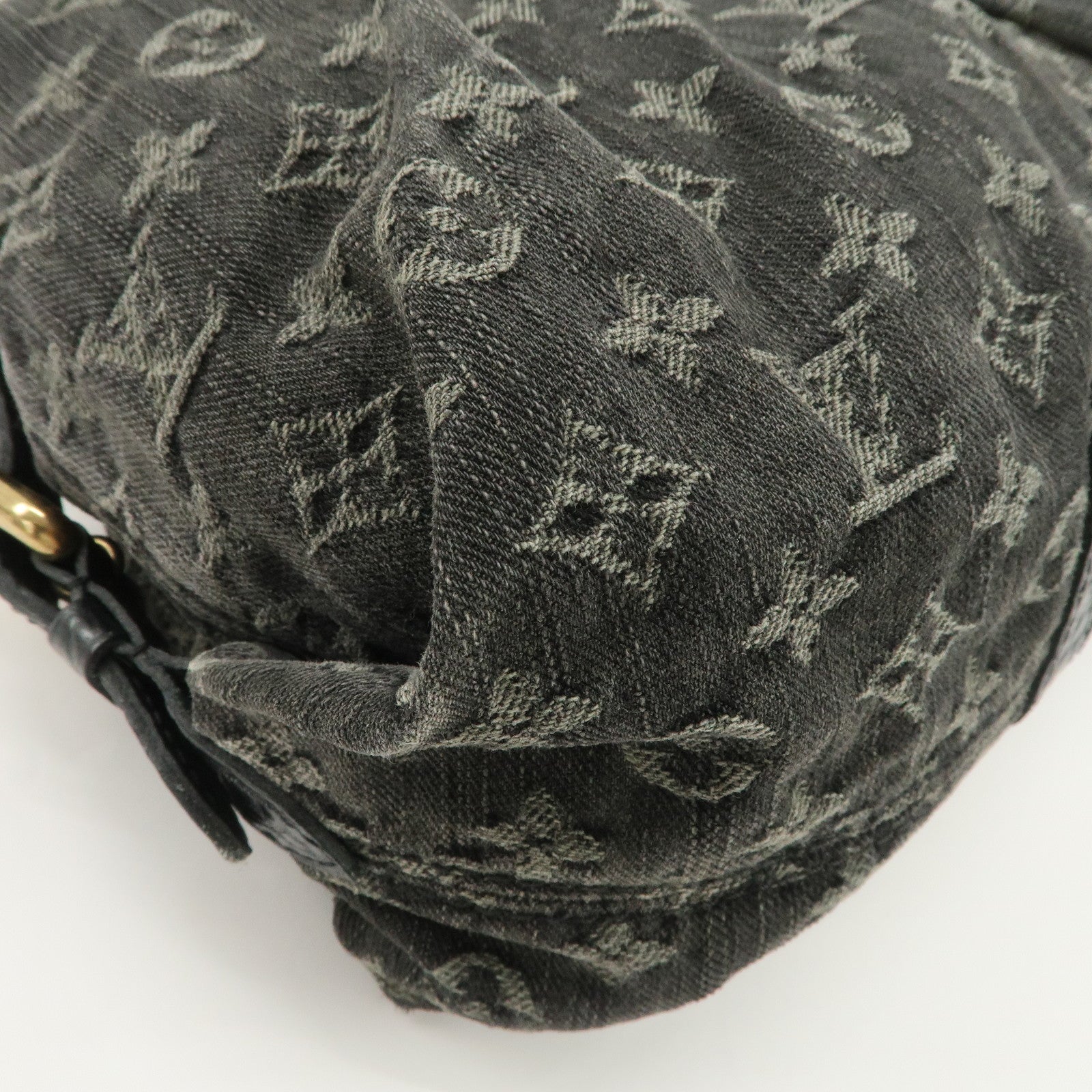 Louis Vuitton Monogram Denim Neo Cabby MM 2Way Bag Noir M95351
