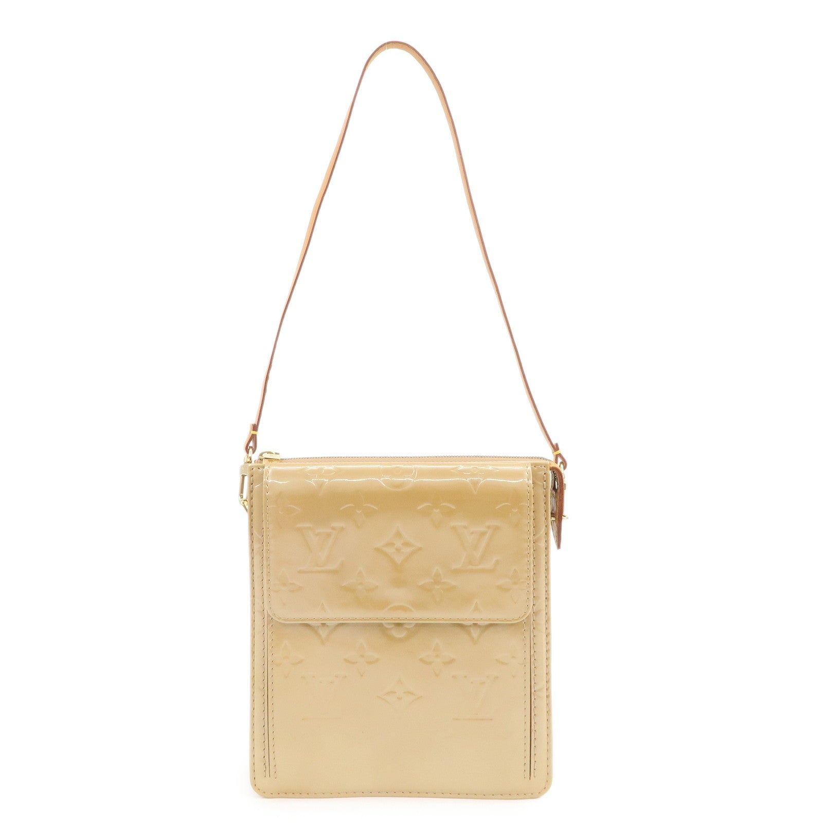 Louis Vuitton Monogram Vernis Leather Nume Leather Shoulder Bag