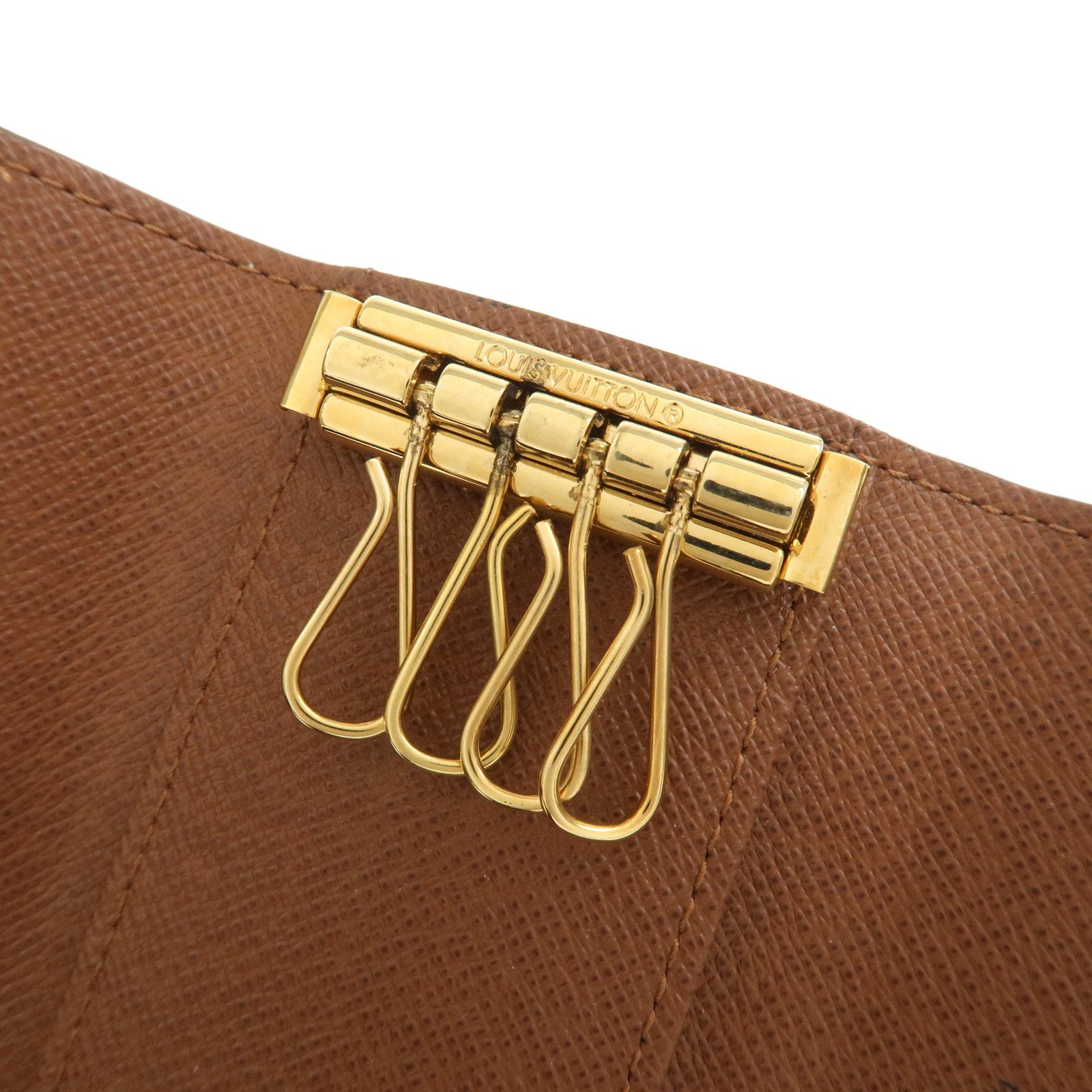 Louis Vuitton Monogram Multicles 4 Key Case Key Holder M6263