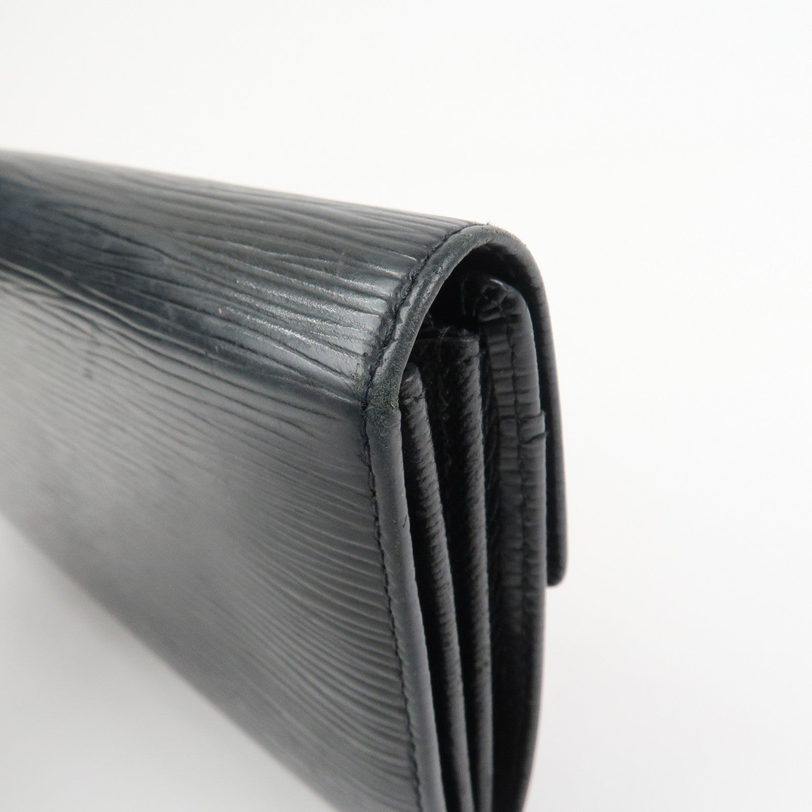 Louis Vuitton Epi Portefeuille Sarah Wallet Noir Black M63742