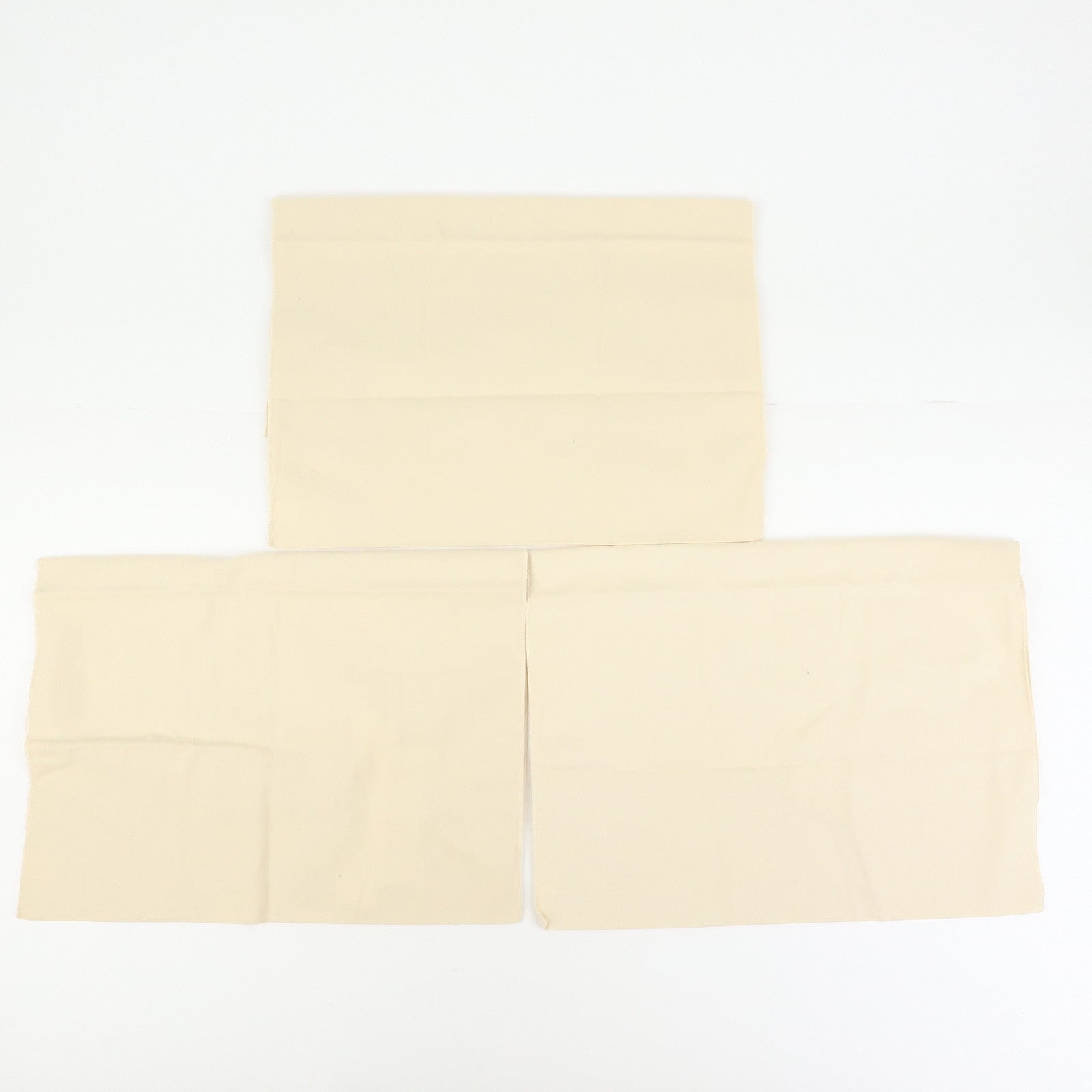 Louis Vuitton Set of 15 Dust Bag Storage Bag Flap Style Beige