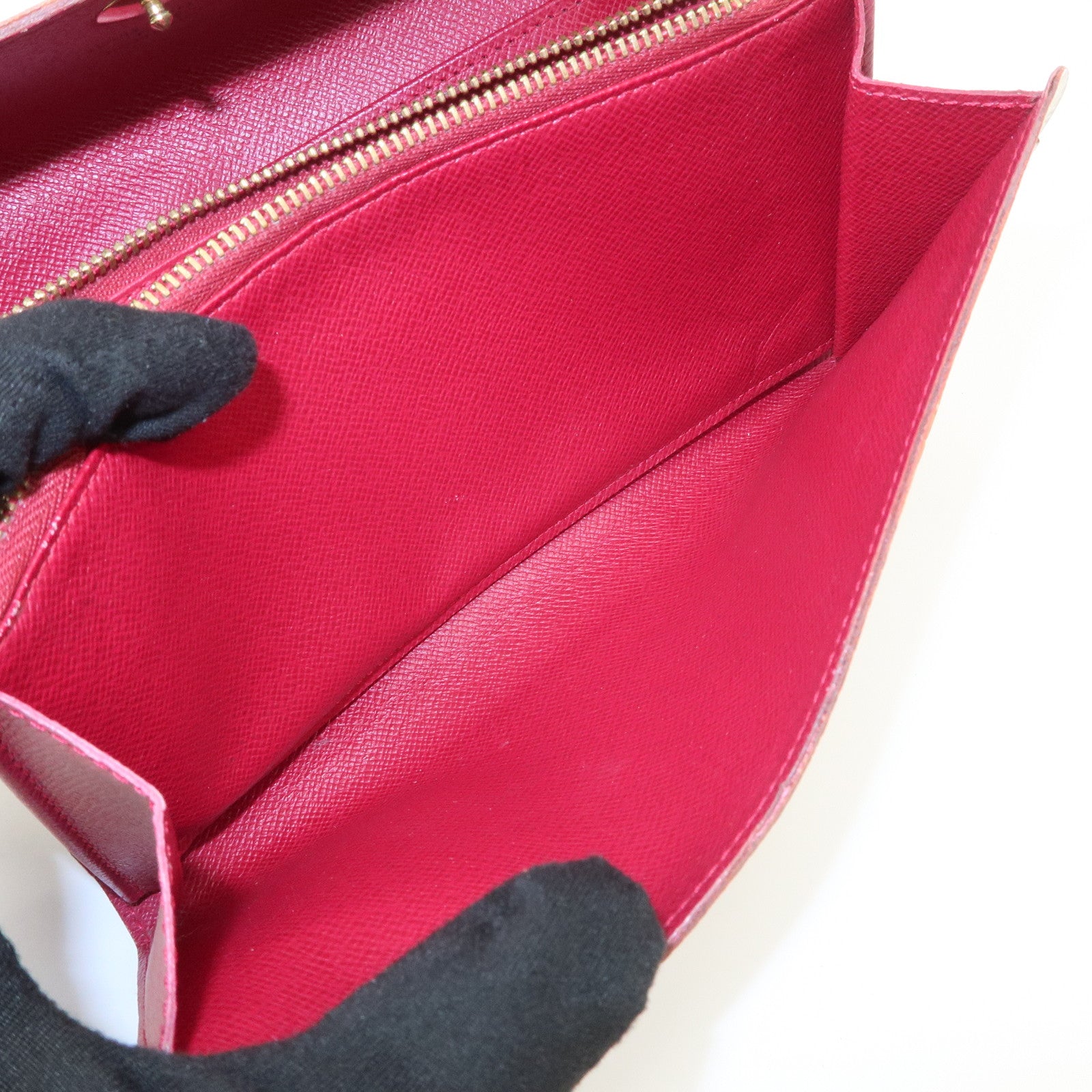 Louis Vuitton Monogram Portefeuille Sarah Long Wallet M93745