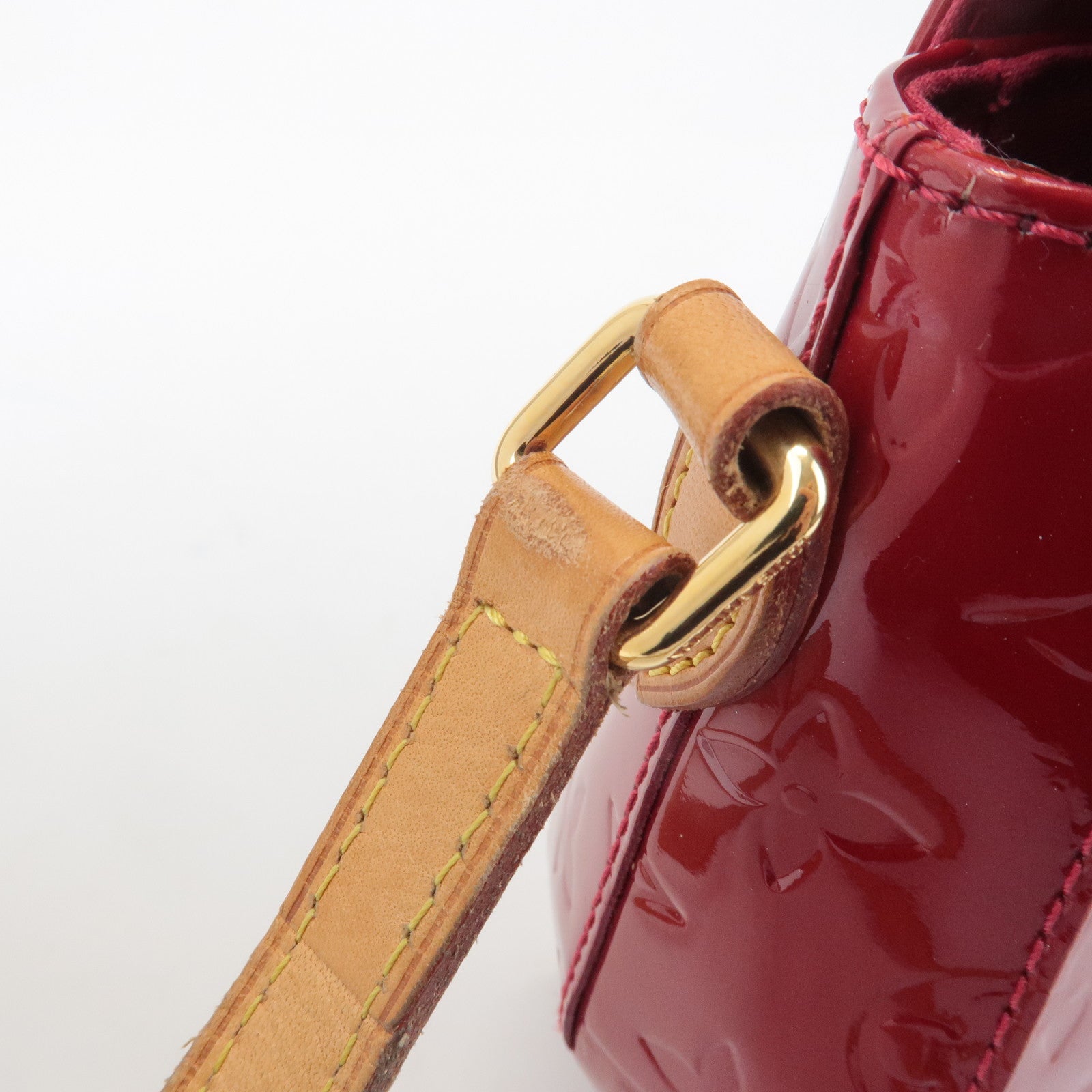 Louis Vuitton Vernis Leather Bellflower GM Pomme d'Amour M91708