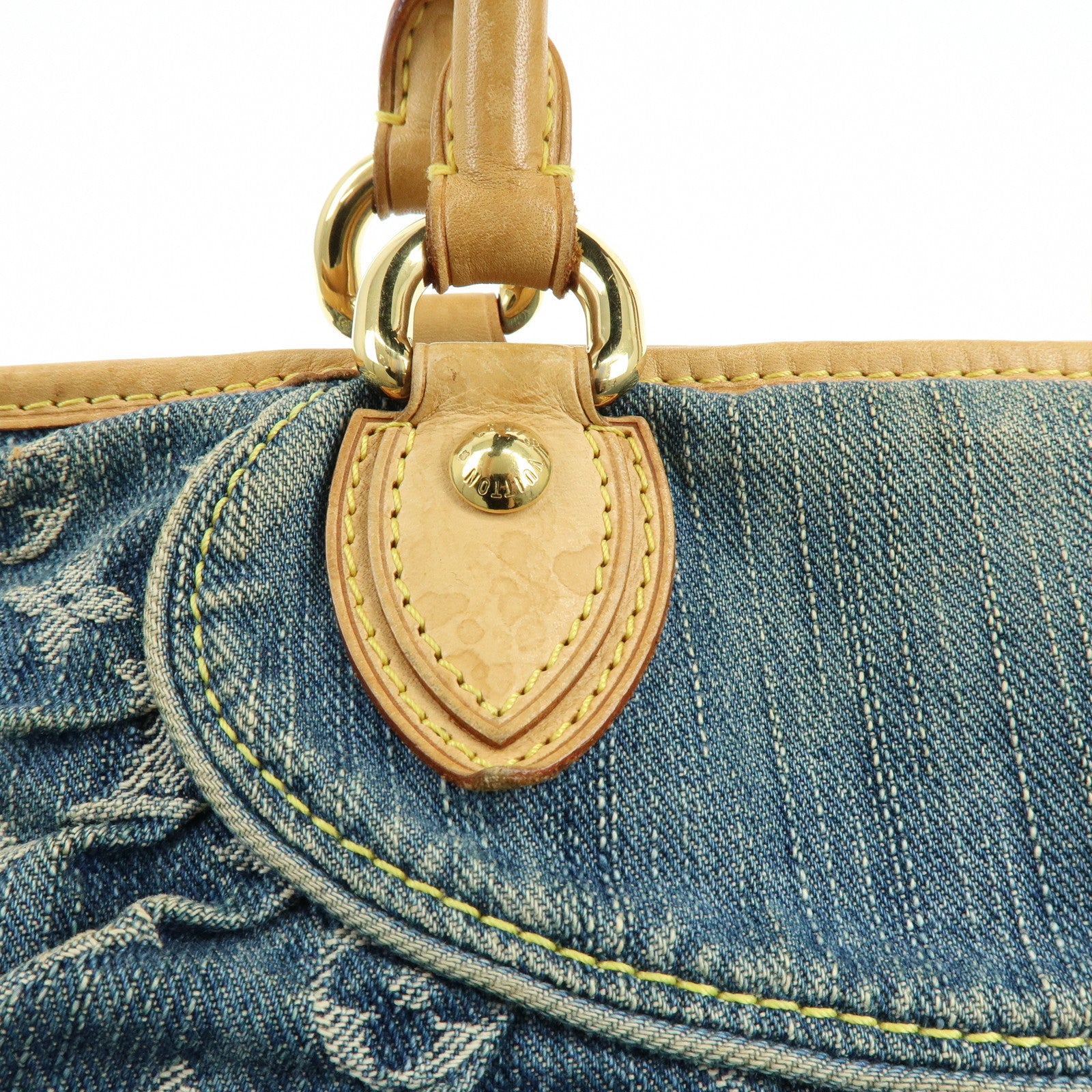 Louis Vuitton Monogram Denim Neo Cabby MM 2Way Bag M95349