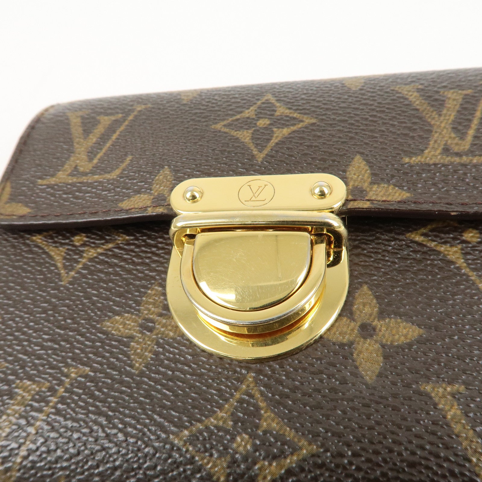 Louis Vuitton Monogram Portefeuille Koala Wallet Brown M58013 Used