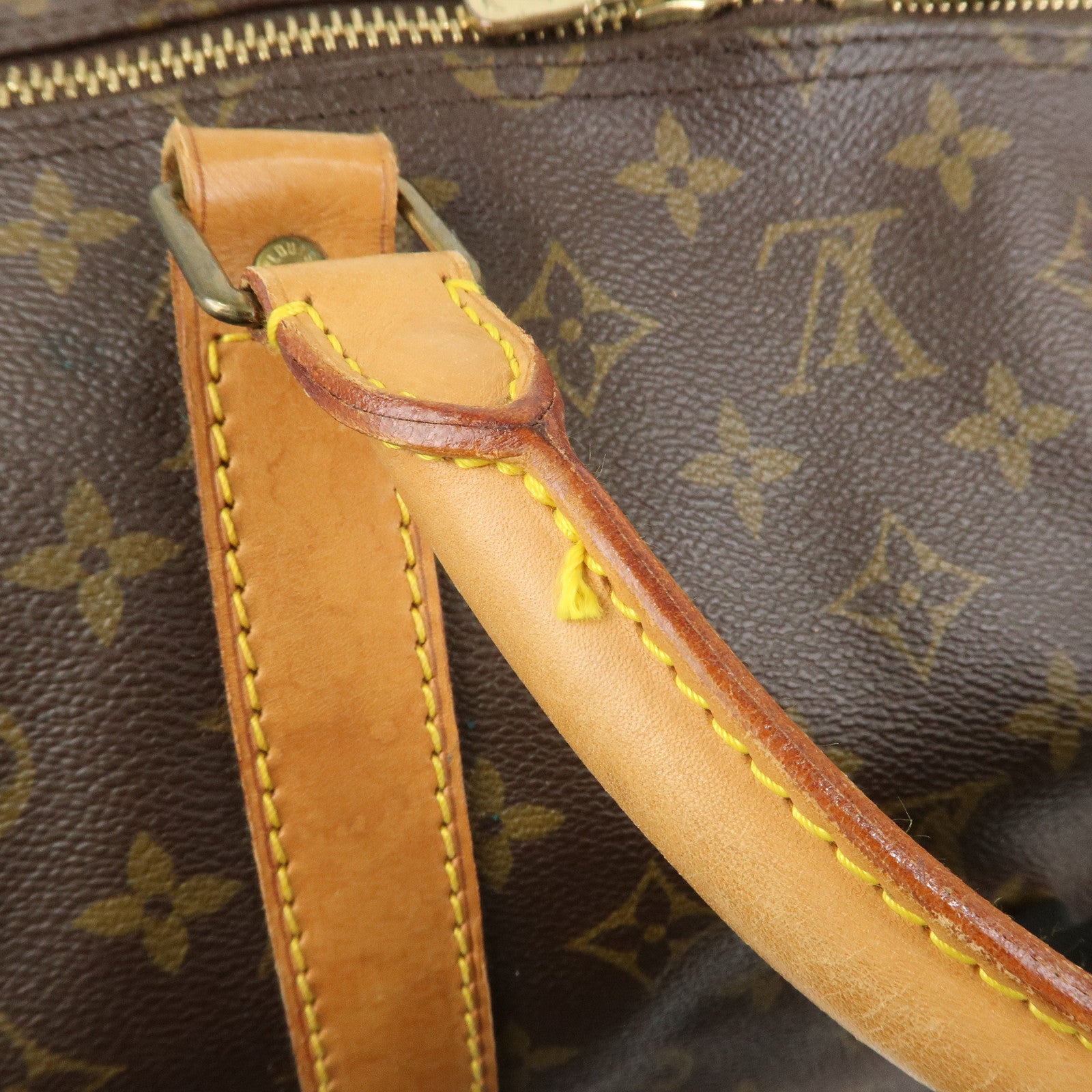 Louis Vuitton Monogram Keep All Bandouliere 60 Boston Bag M41412