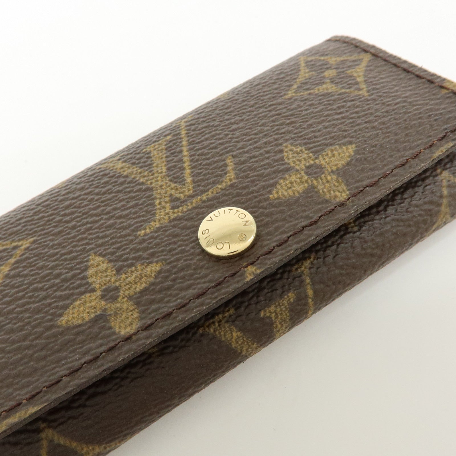 Louis Vuitton Monogram Multicles 4 Key Case Key Holder M6263