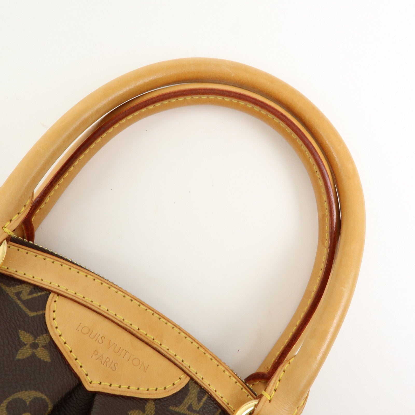 Louis Vuitton Monogram Tivoli PM Hand Bag Shoulder Bag Brown M40143