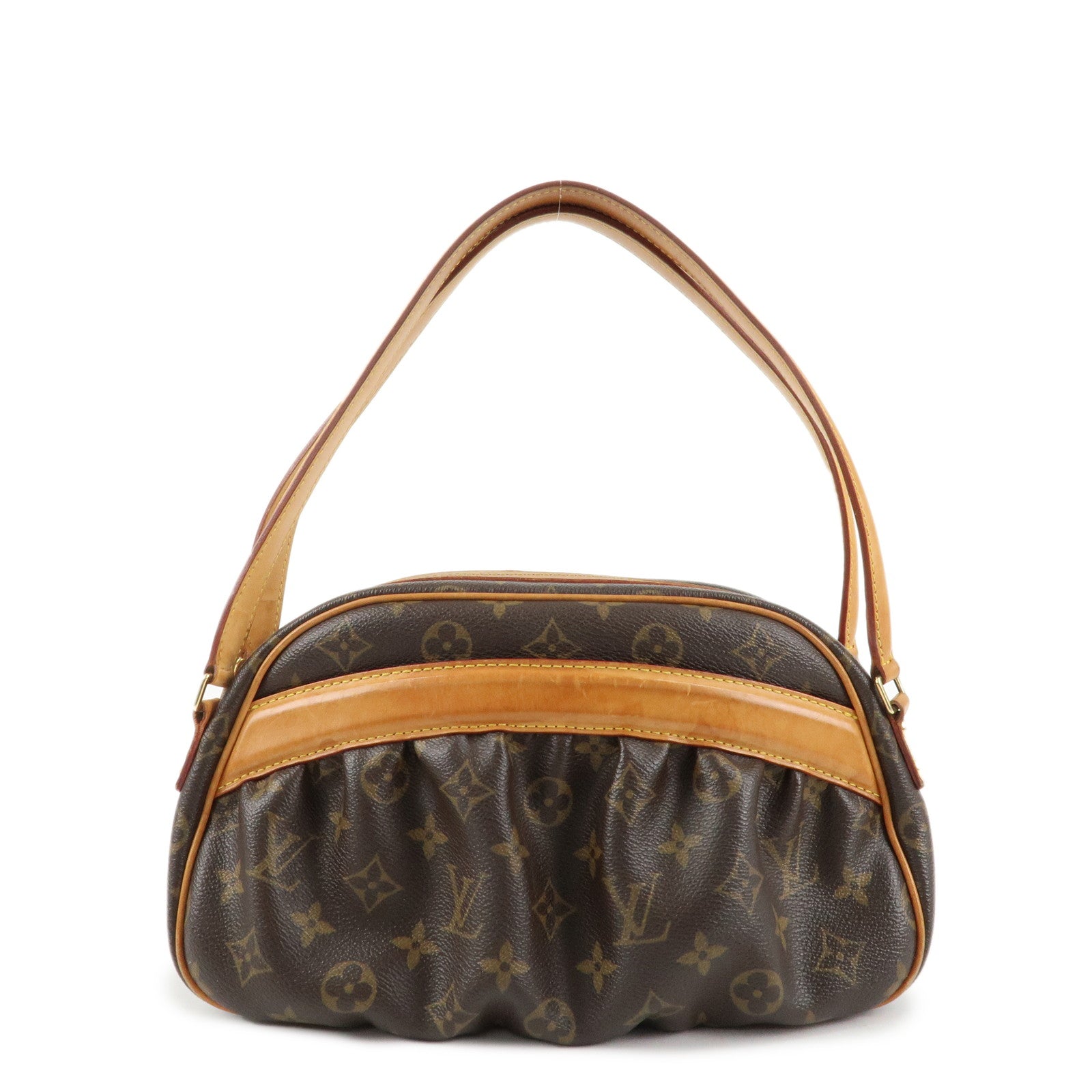 Louis Vuitton Monogram Canvas Clara Hand Bag Shoulder Bag M40057 Used