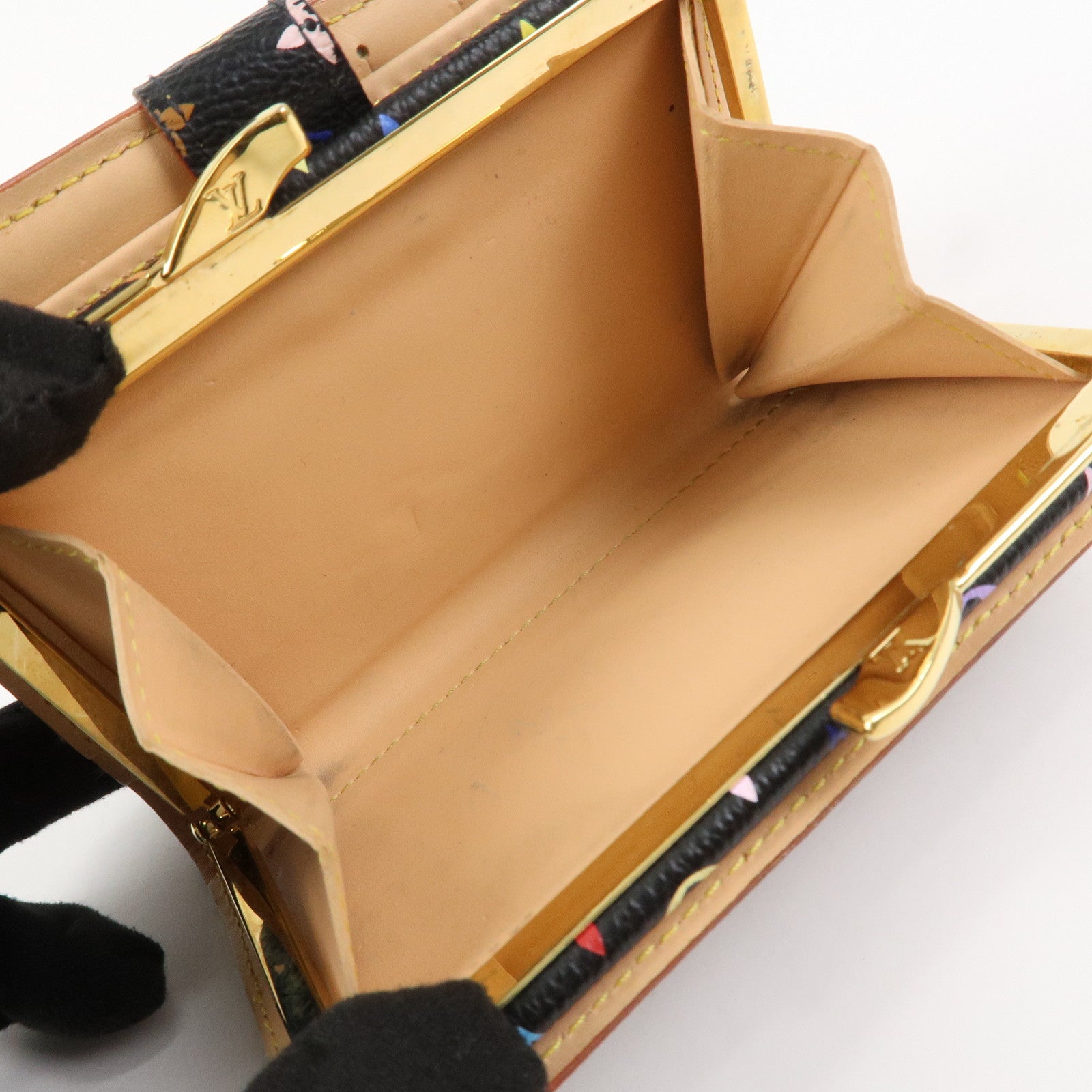 Louis Vuitton Monogram Multicolor Portefeuille Viennois Noir M92988