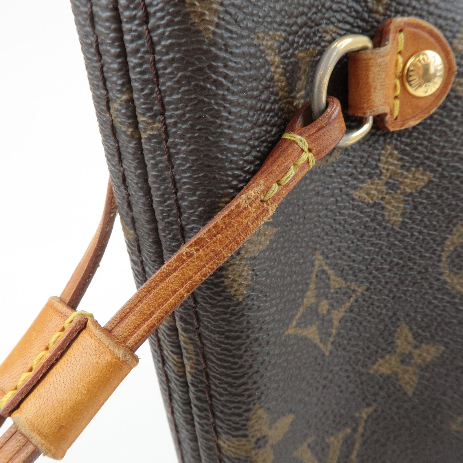 Louis Vuitton Monogram Neverfull PM Tote Bag Hand Bag M40155