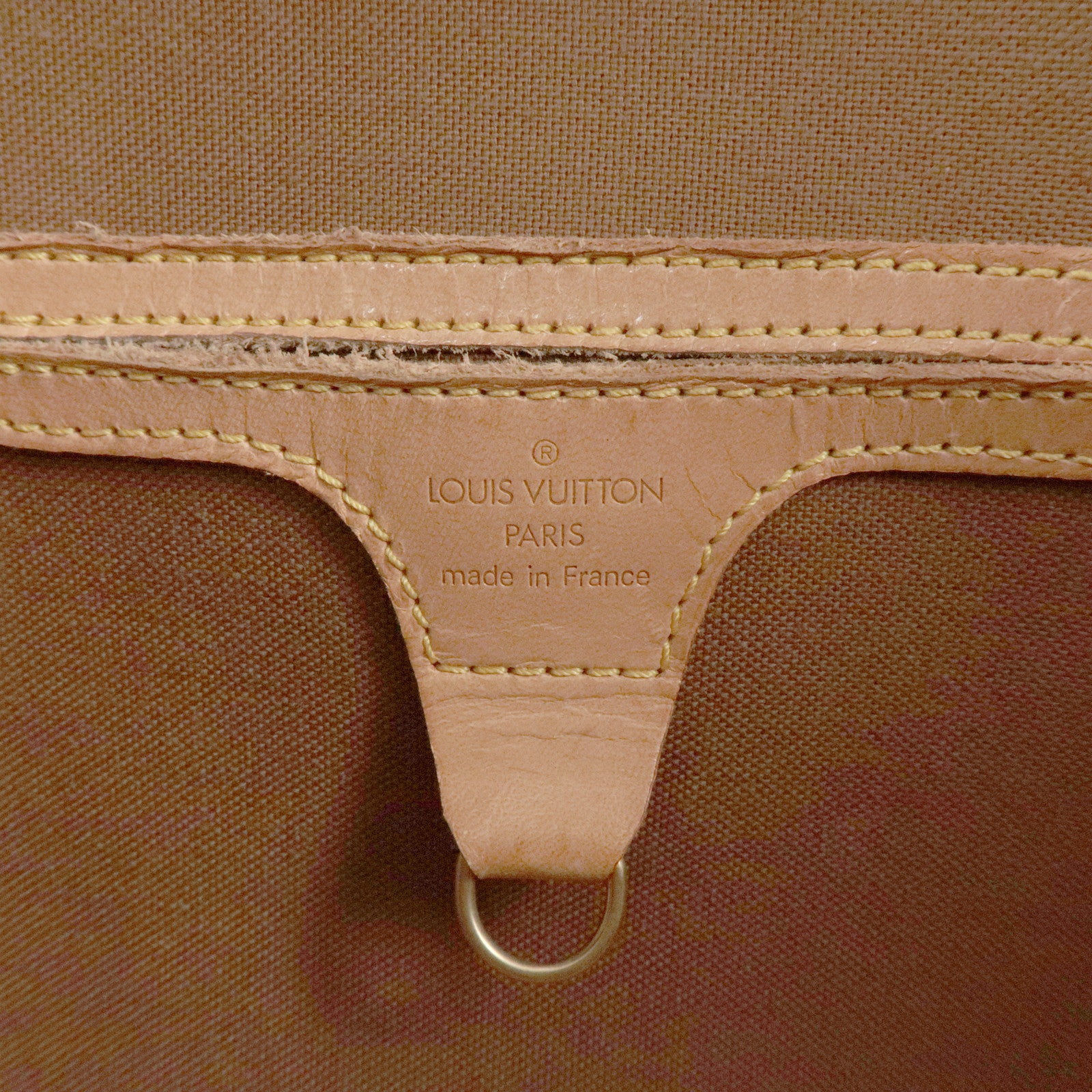 Louis Vuitton Monogram Ellipse MM Hand Bag Brown M51126 Used