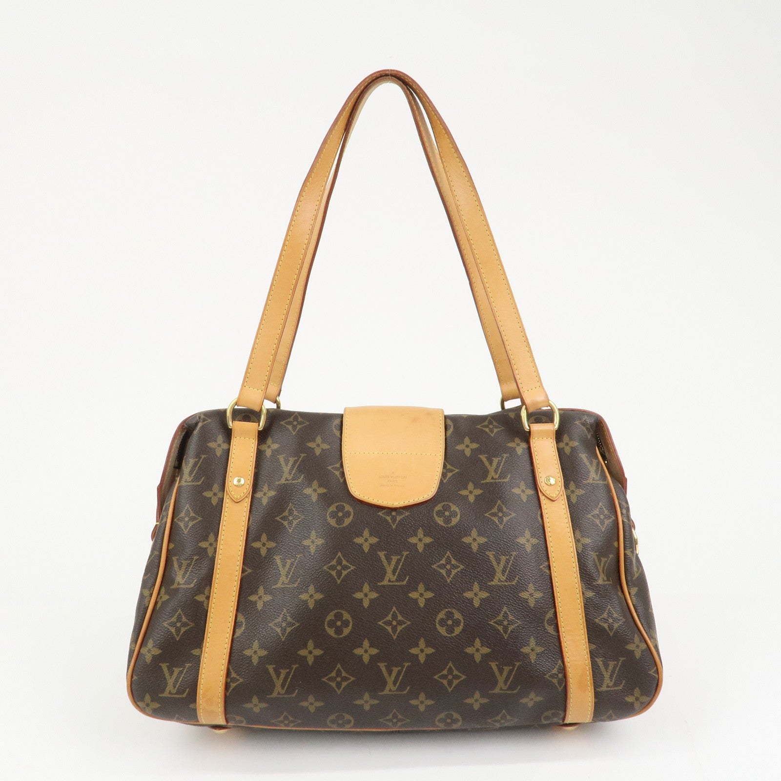 Louis Vuitton Monogram Stresa PM Shoulder Bag Brown M51186