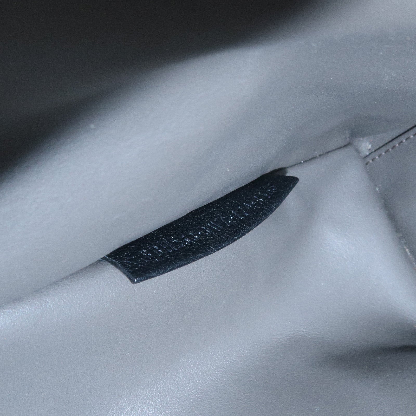 FENDI Petit 2Jours Leather 2Way Bag Hand Bag Black 8BH253