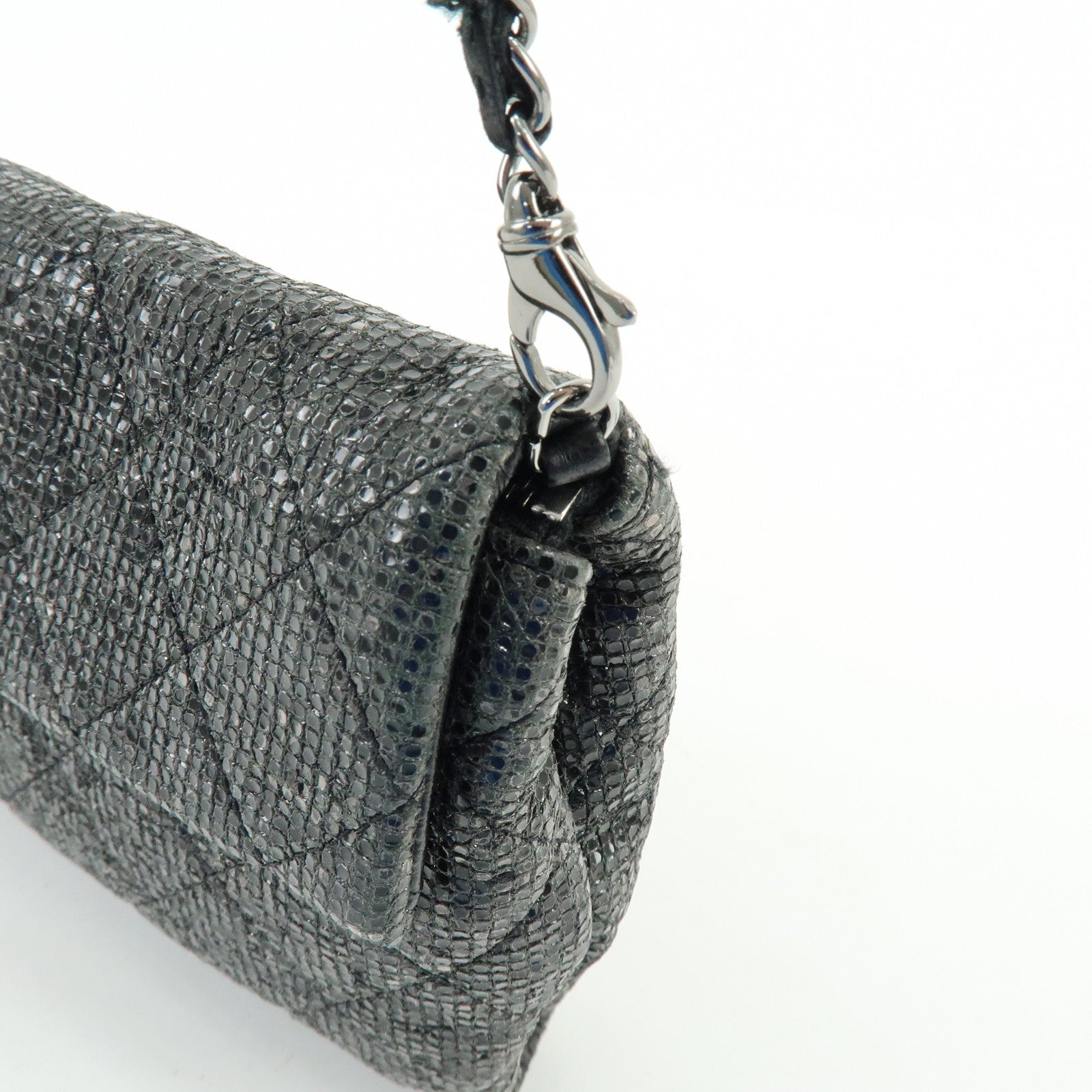 CHANEL Matelasse Chain Shoulder Bag 2014 Christmas Edition Black