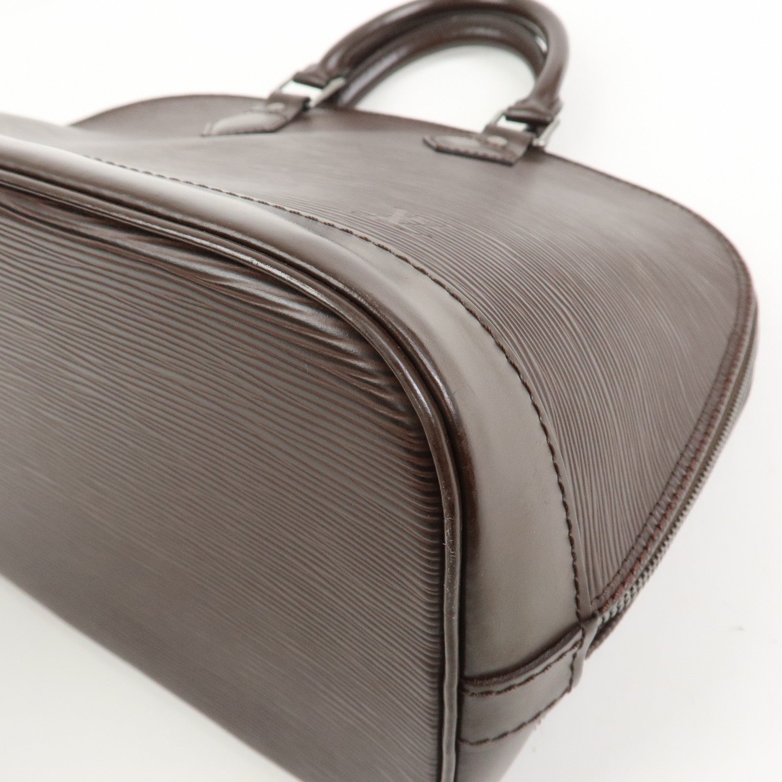 Louis Vuitton Epi Alma Hand Bag Hand Bag Mocha M5214D