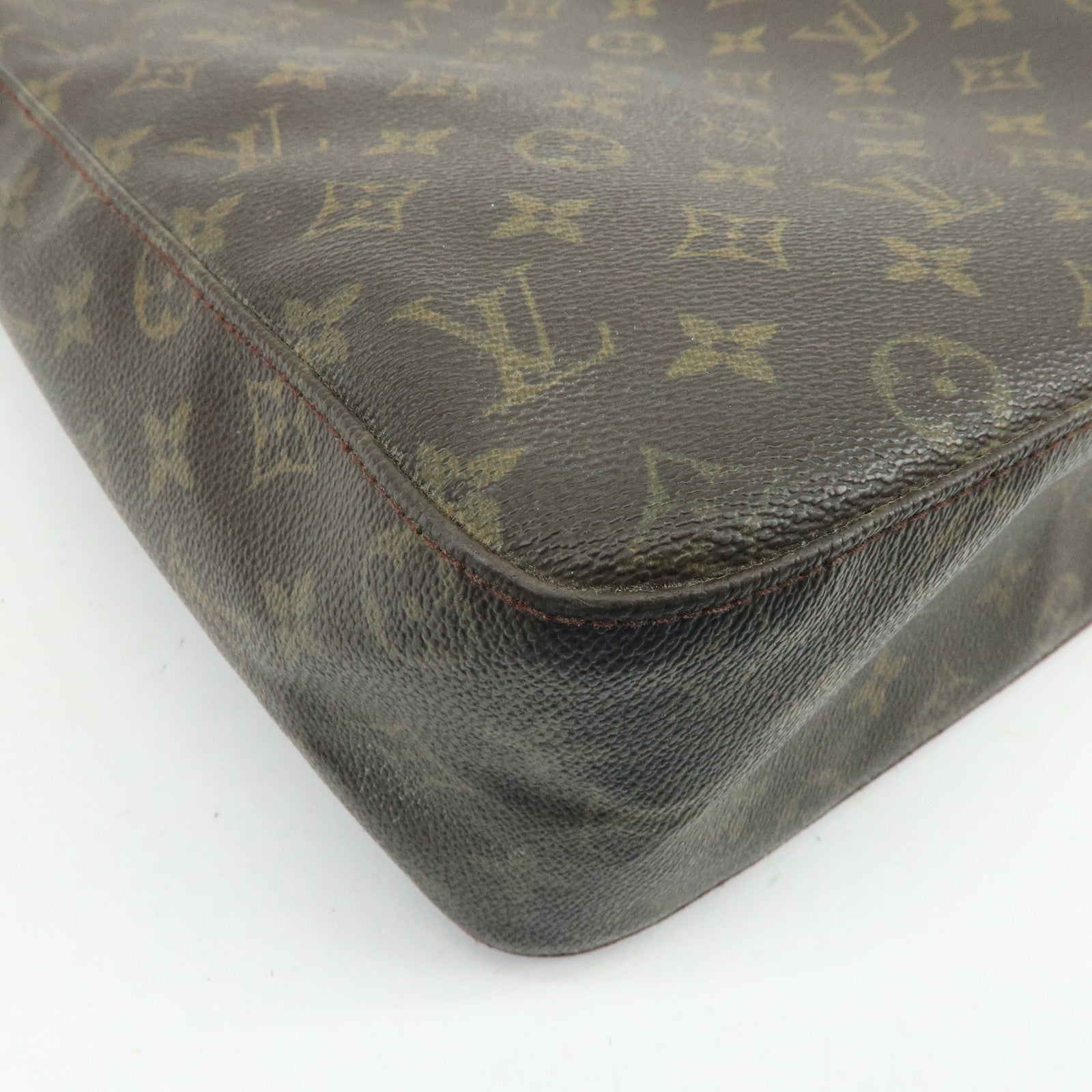 Louis Vuitton Monogram Looping GM Shoulder Bag Brown M51145