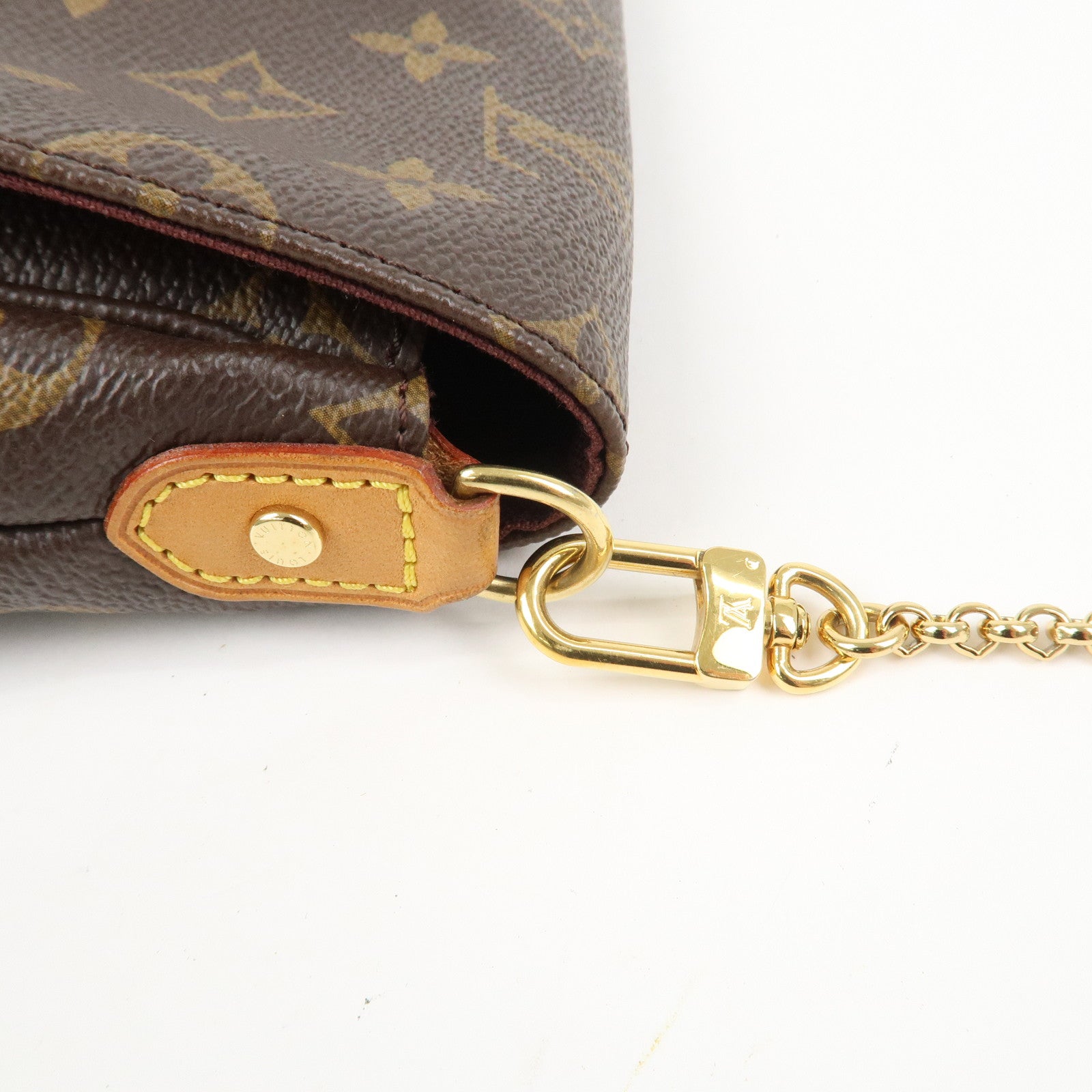 Louis Vuitton Monogram Favorite MM Shoulder Bag Brown M40718