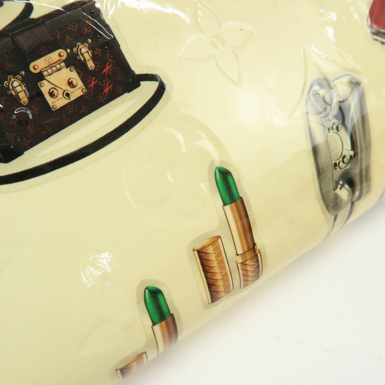 Louis Vuitton Monogram Vernis Zippy Wallet Sticker Print M50370