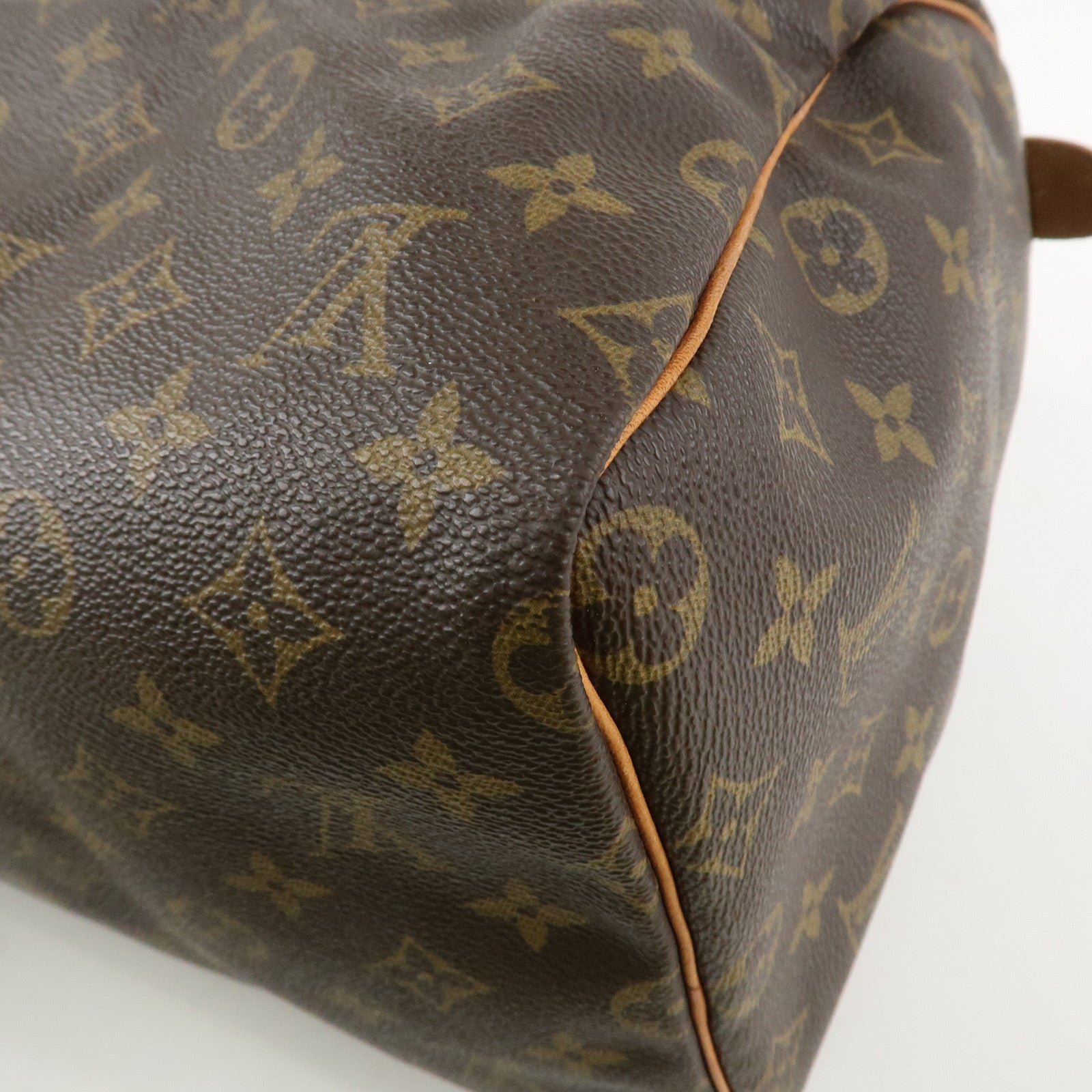 Louis Vuitton Monogram Speedy 40 Hand Bag Boston Bag M41522 Used