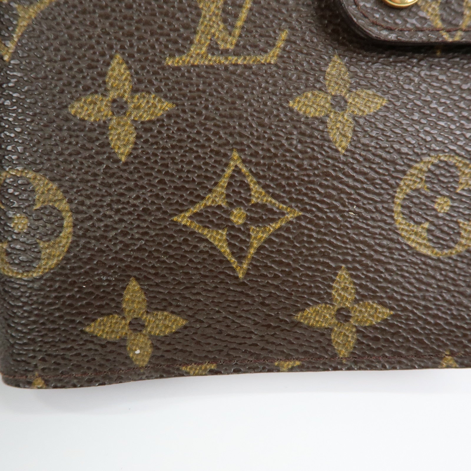 Louis Vuitton Monogram Agenda PM Planner Cover Brown R20005